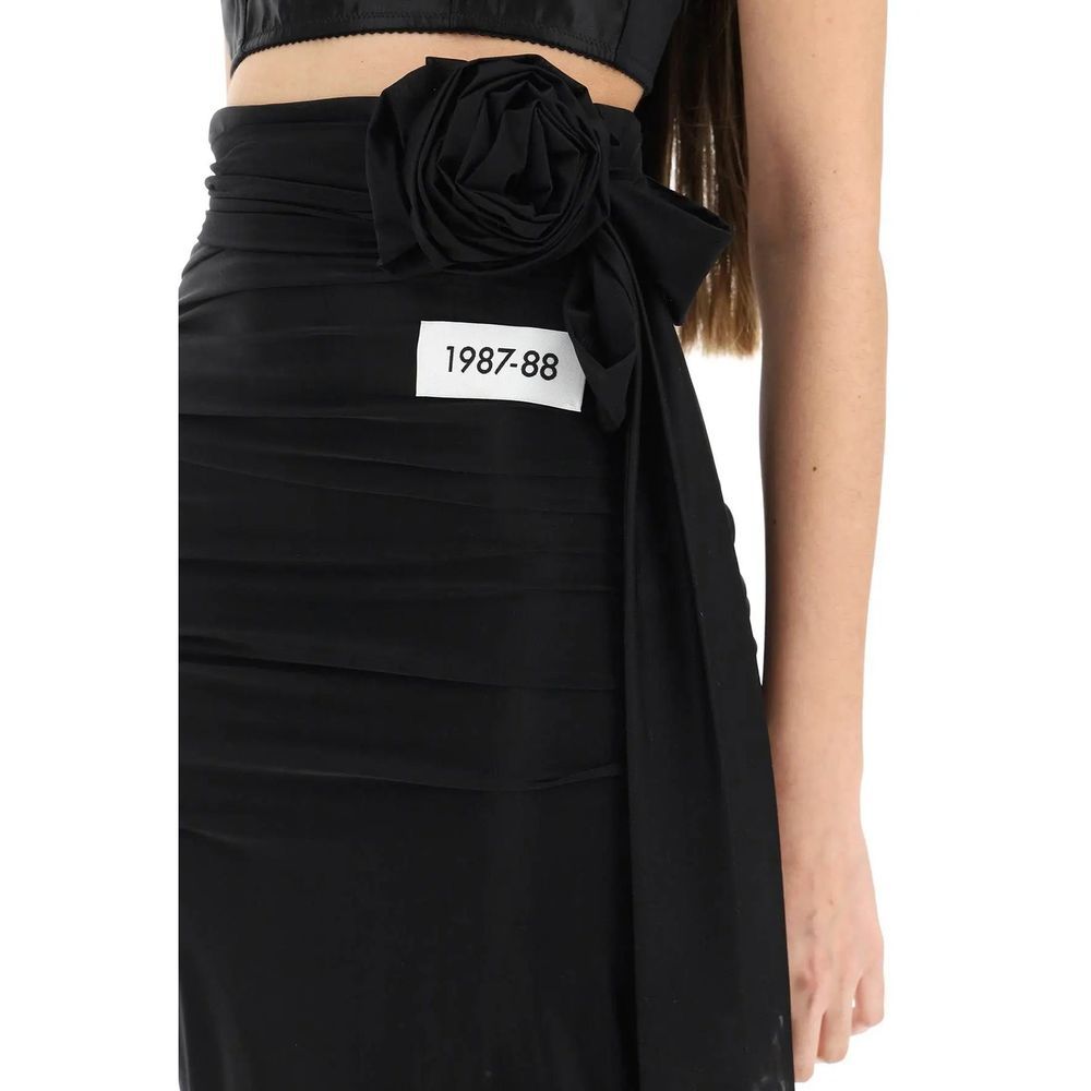 Elastane Long Women's Skirt - Dolce & Gabbana - Modalova