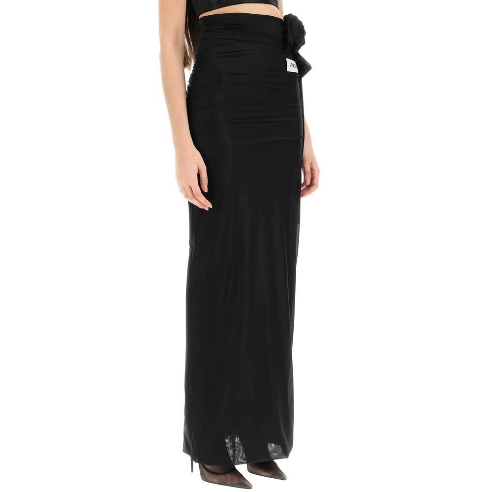 Elastane Long Women's Skirt - Dolce & Gabbana - Modalova