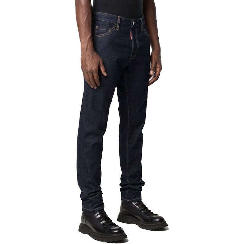 Cotton Straight-Leg Men's Jeans - Dsquared² - Modalova