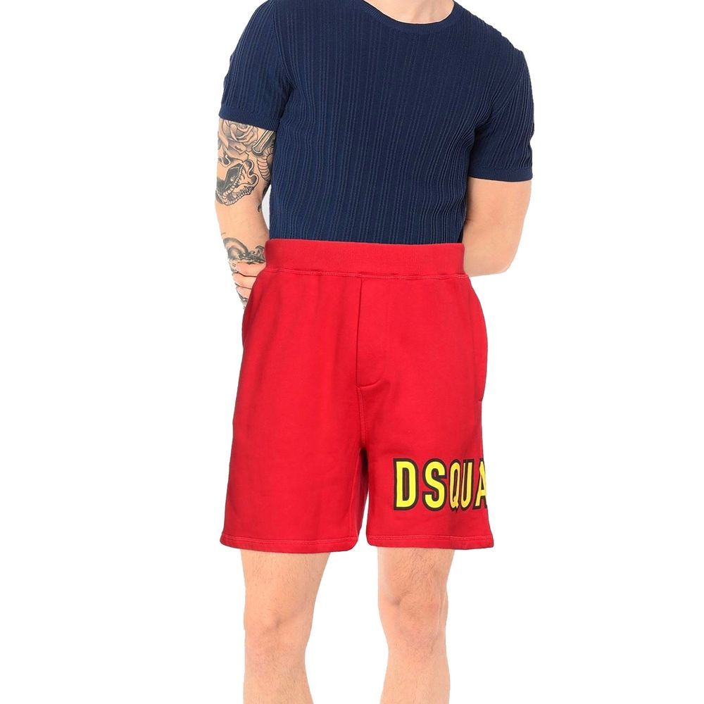 Cotton Men's Shorts - Dsquared² - Modalova