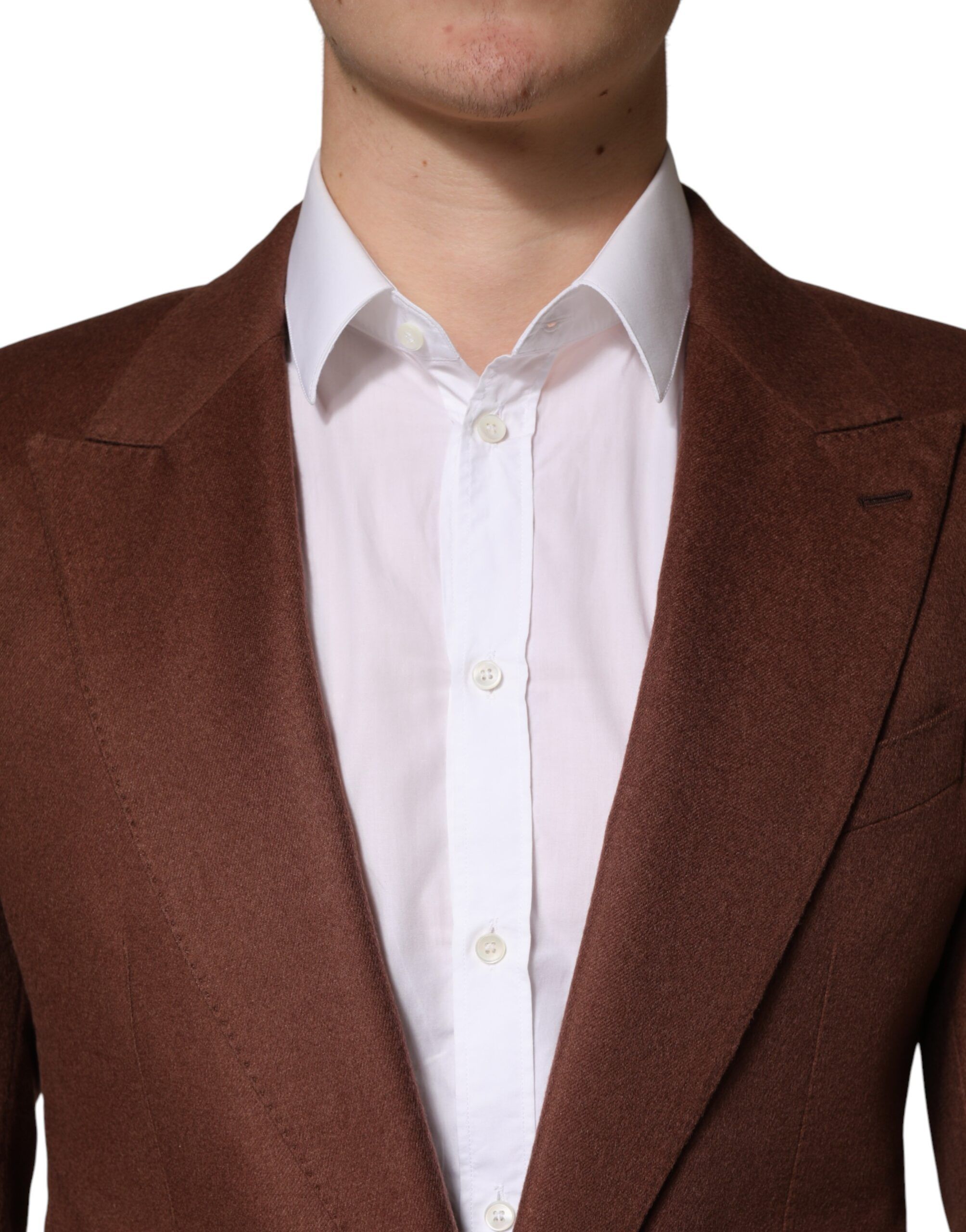 Cashmere Single Breasted Jacket Men's Blazer - Dolce & Gabbana - Modalova
