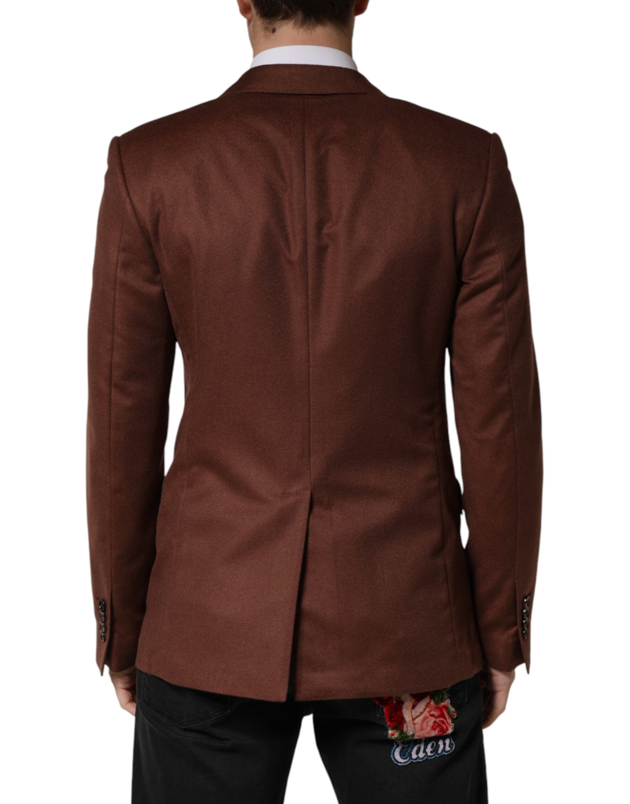 Cashmere Single Breasted Jacket Men's Blazer - Dolce & Gabbana - Modalova