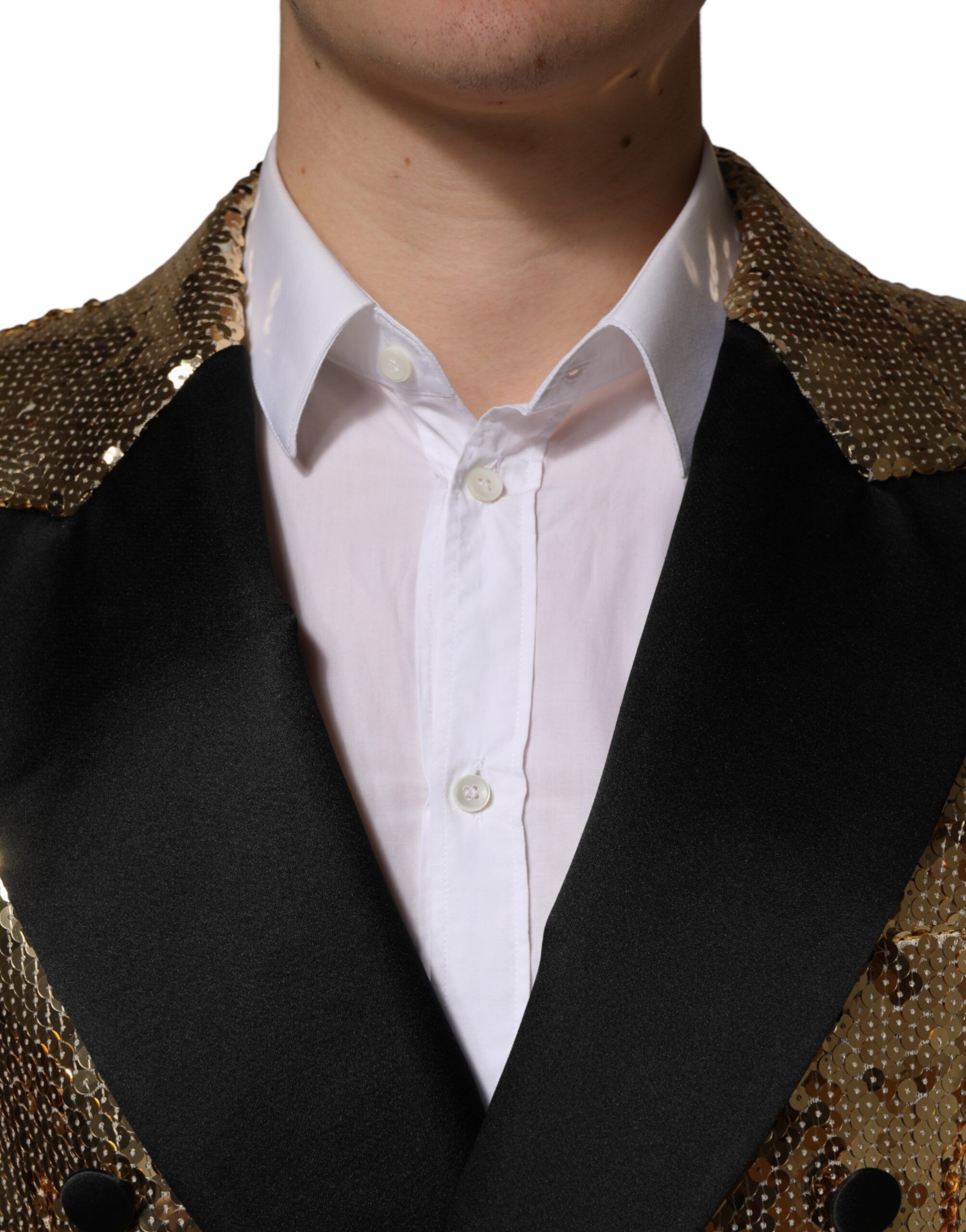 Sequined Double Breasted Jacket Men's Blazer (Pre-Owned) - Dolce & Gabbana - Modalova
