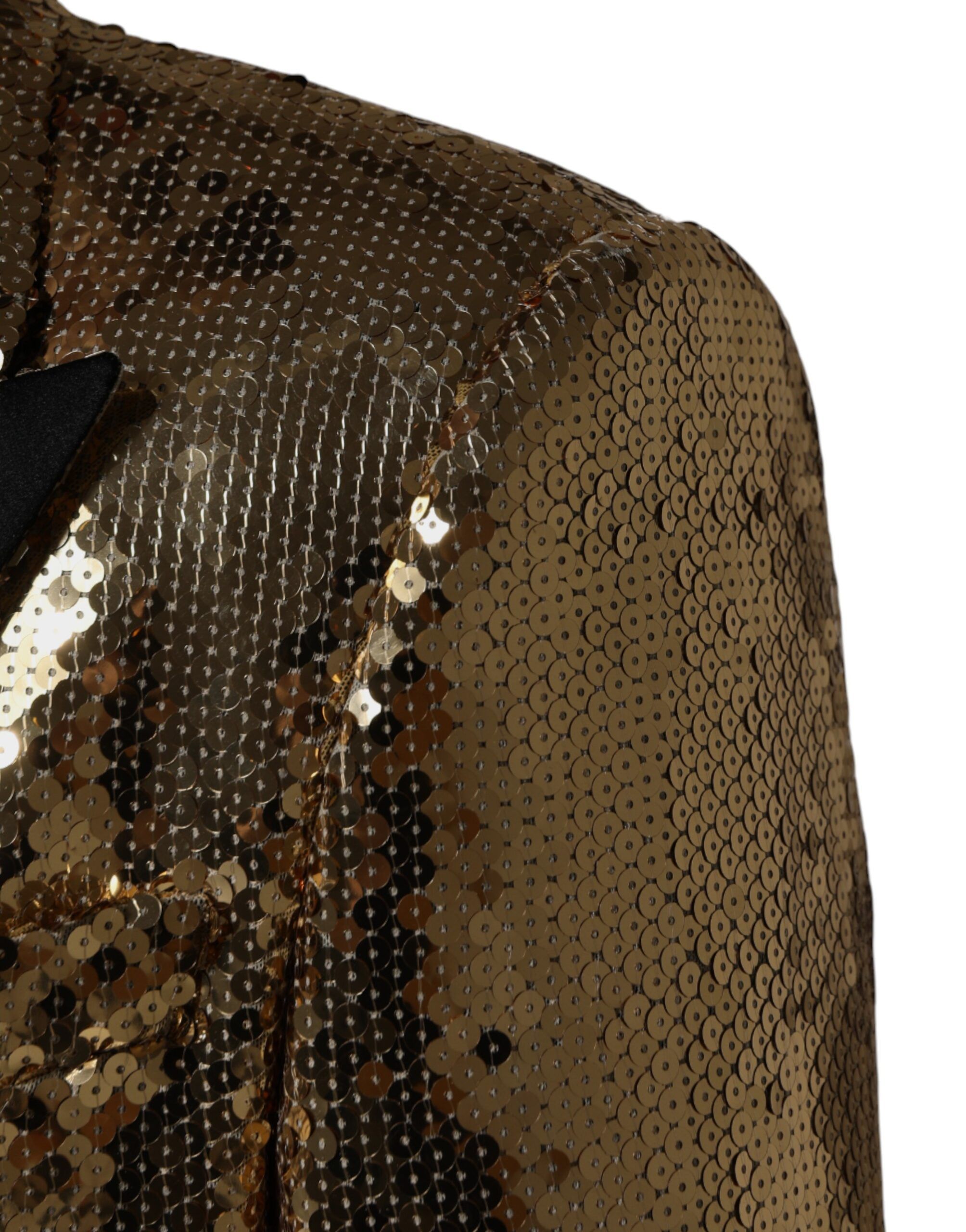 Sequined Double Breasted Jacket Men's Blazer (Pre-Owned) - Dolce & Gabbana - Modalova