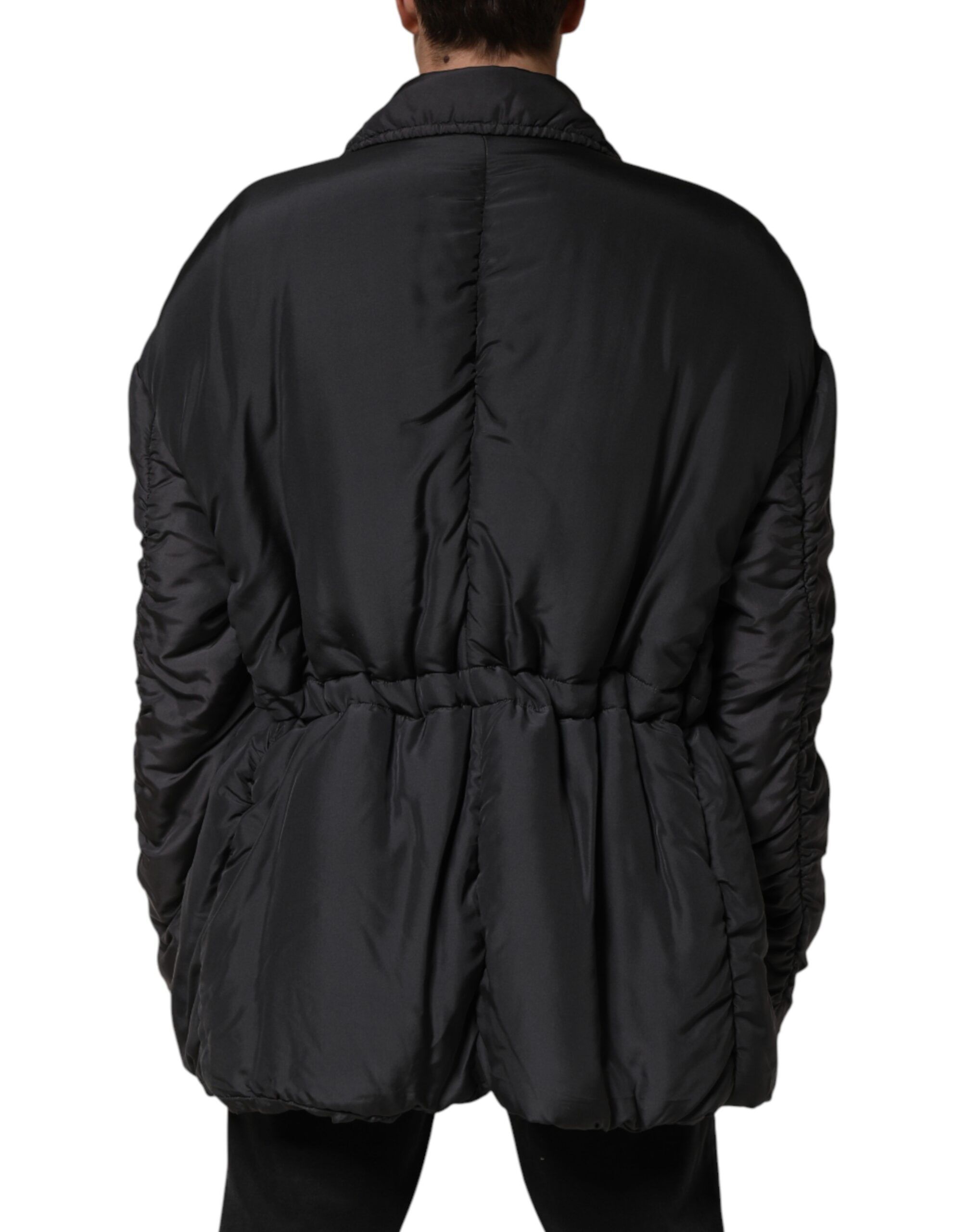 Silk Padded Parka Men Coat Men's Jacket (Pre-Owned) - Dolce & Gabbana - Modalova