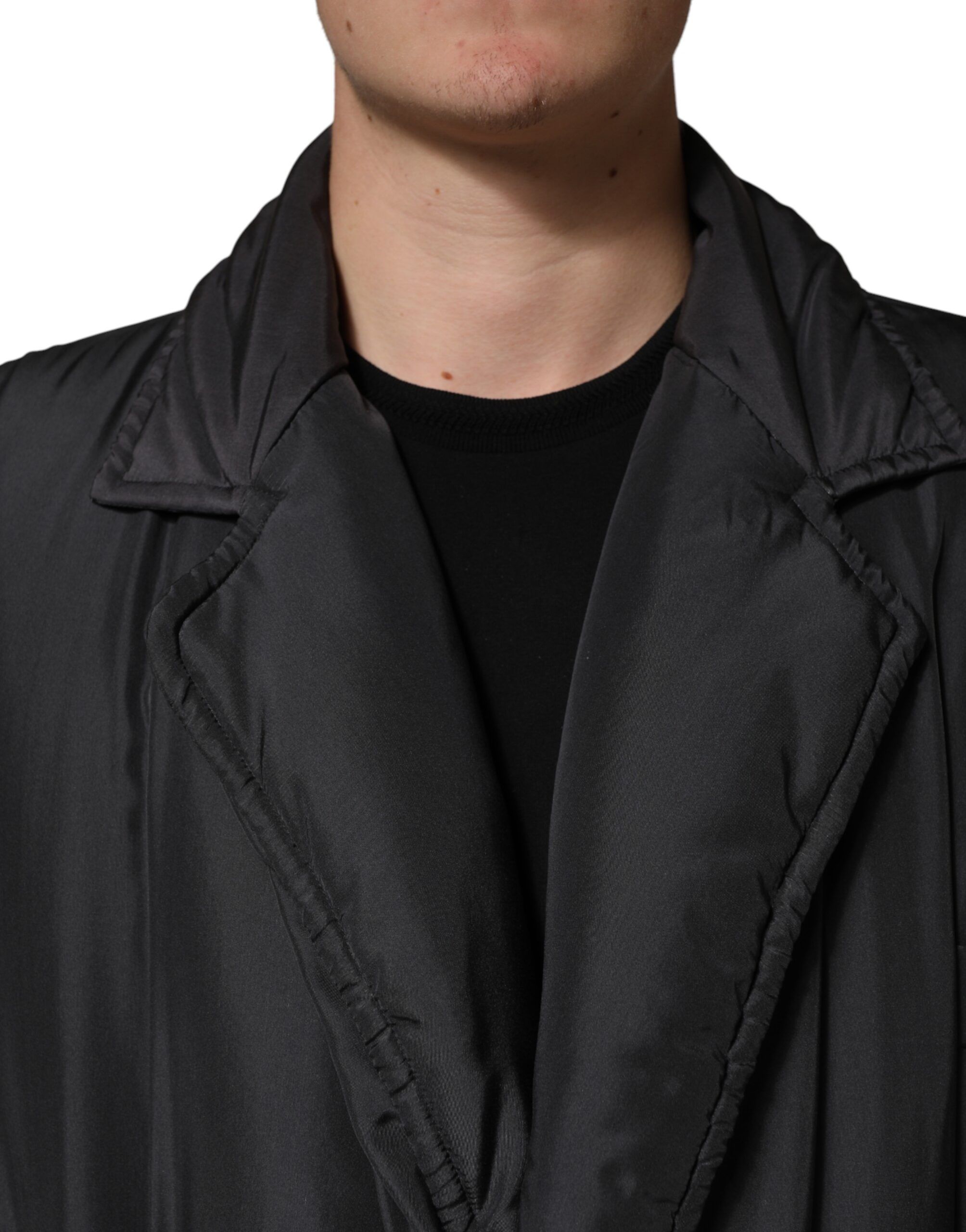 Silk Padded Parka Men Coat Men's Jacket (Pre-Owned) - Dolce & Gabbana - Modalova