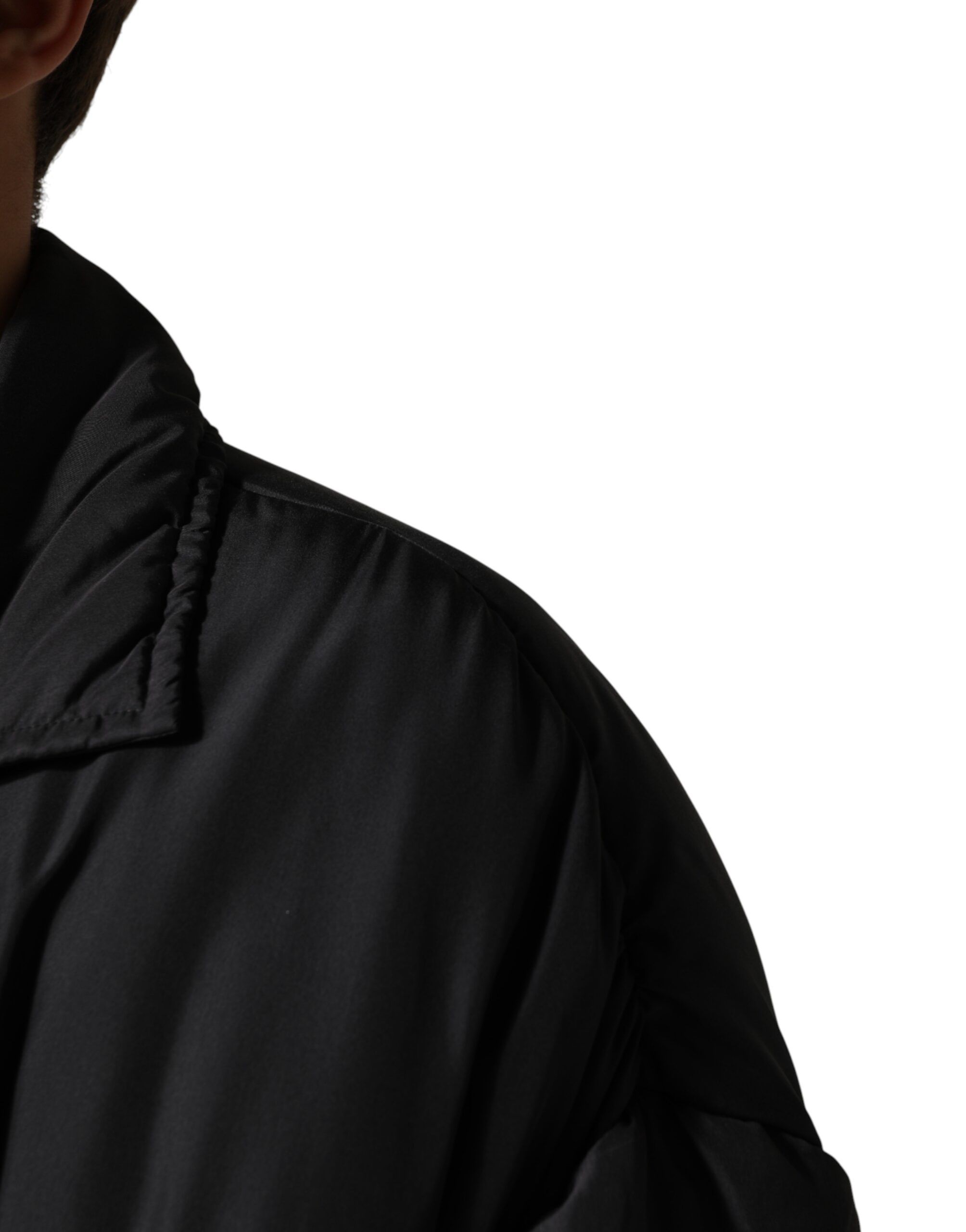 Silk Padded Parka Men Coat Men's Jacket (Pre-Owned) - Dolce & Gabbana - Modalova