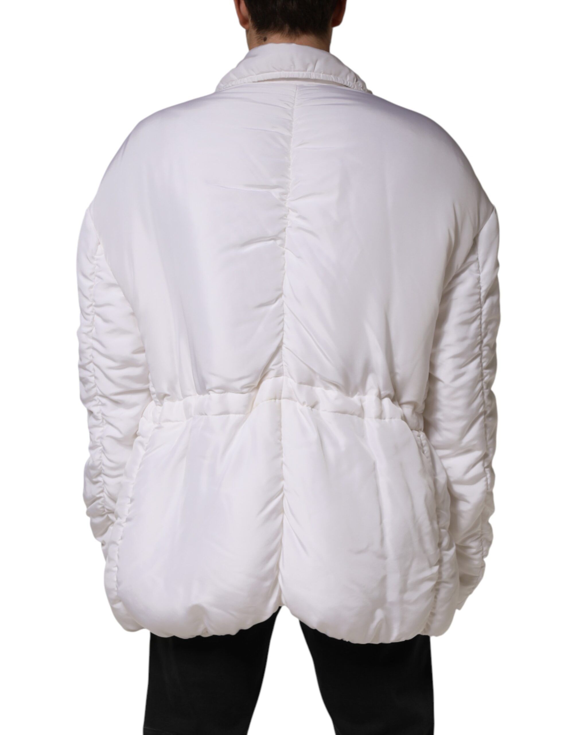 Silk Padded Parka Men Coat Men's Jacket (Pre-Owned) - Dolce & Gabbana - Modalova