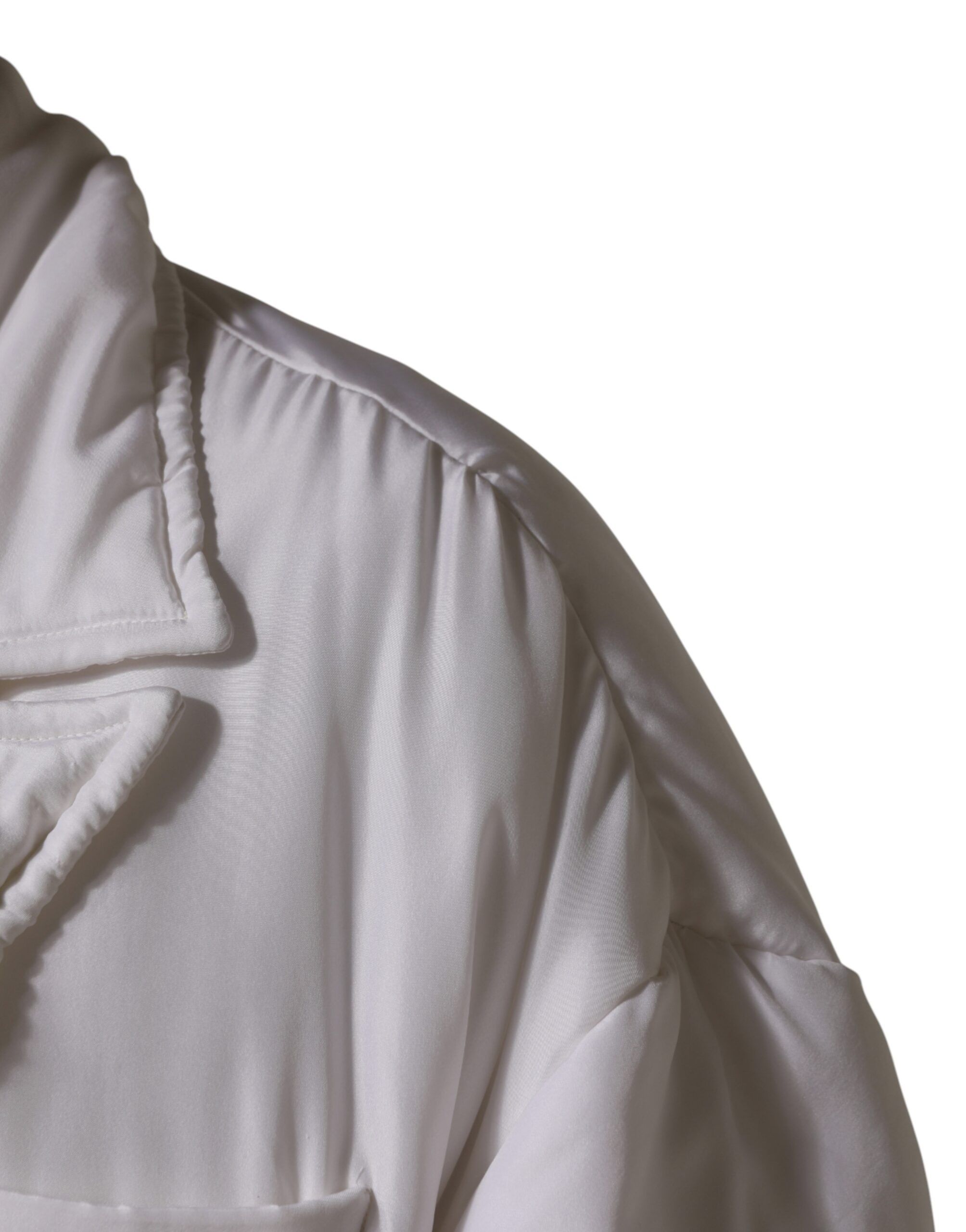 Silk Padded Parka Men Coat Men's Jacket (Pre-Owned) - Dolce & Gabbana - Modalova