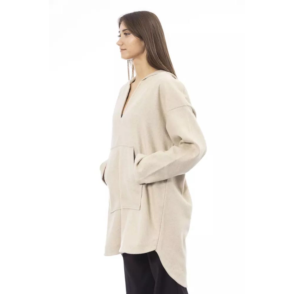 Wool Women's Hoodie - Alpha Studio - Modalova