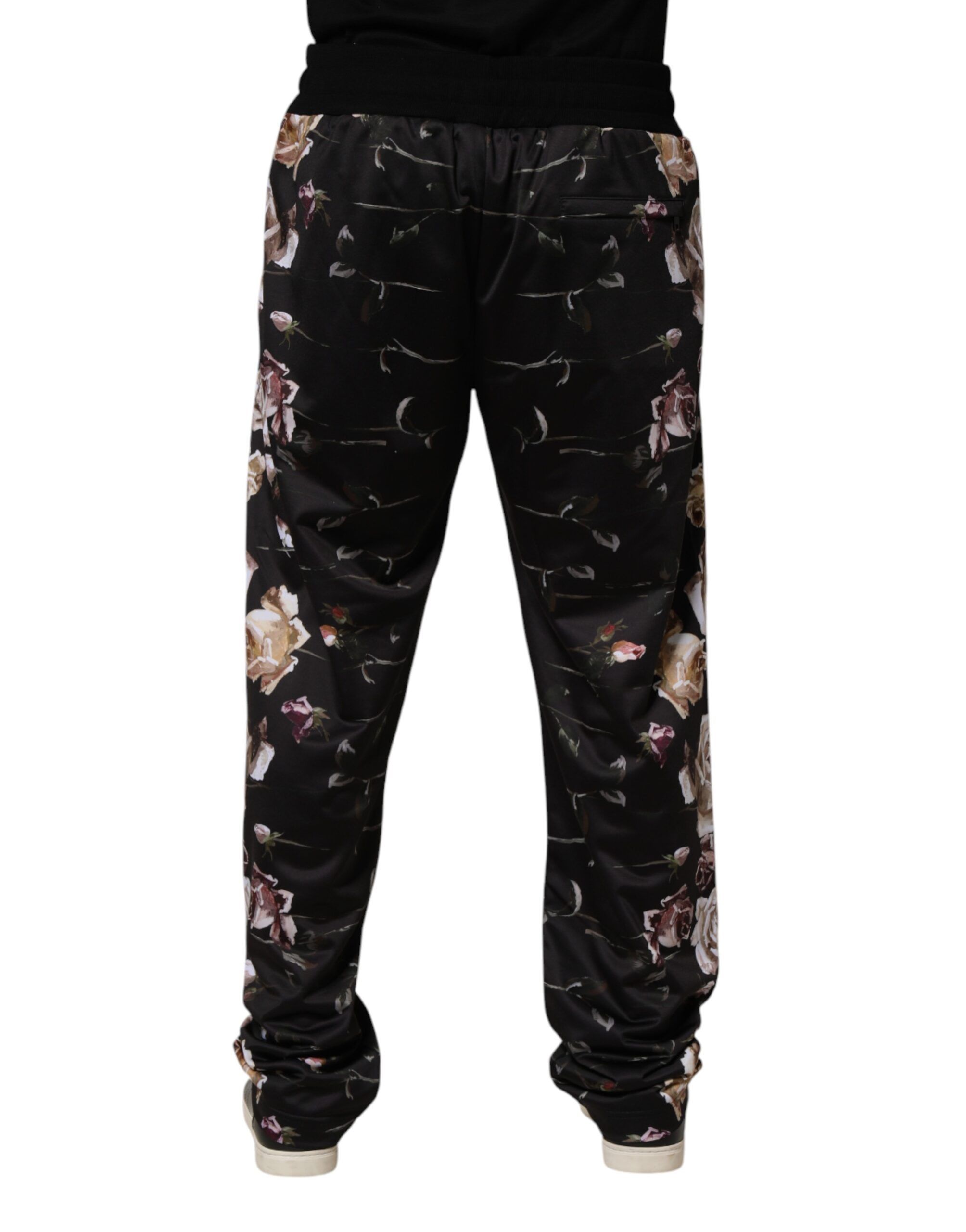 Floral Straight-Leg Chino Trouser Men's Pants - Dolce & Gabbana - Modalova