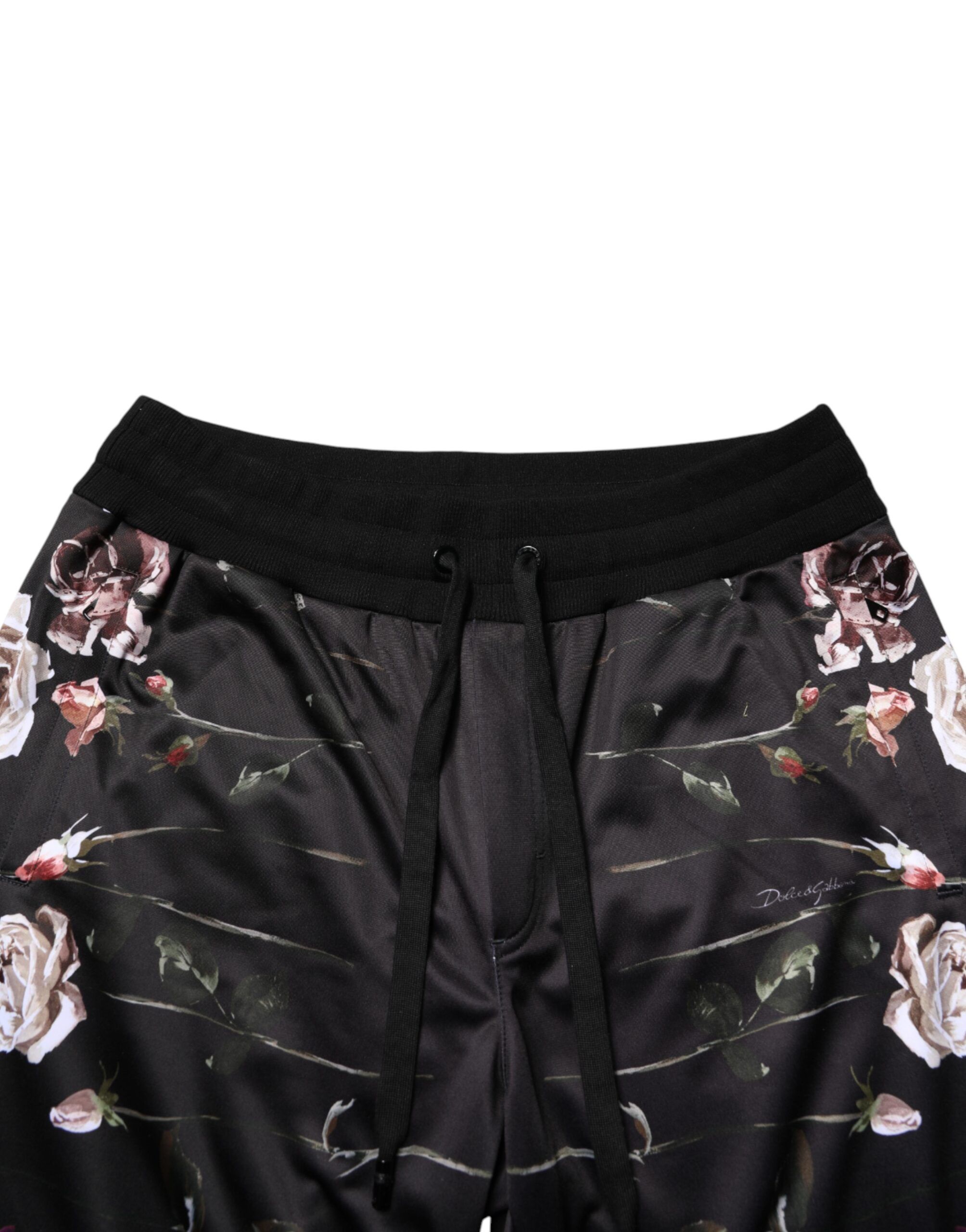 Floral Straight-Leg Chino Trouser Men's Pants - Dolce & Gabbana - Modalova