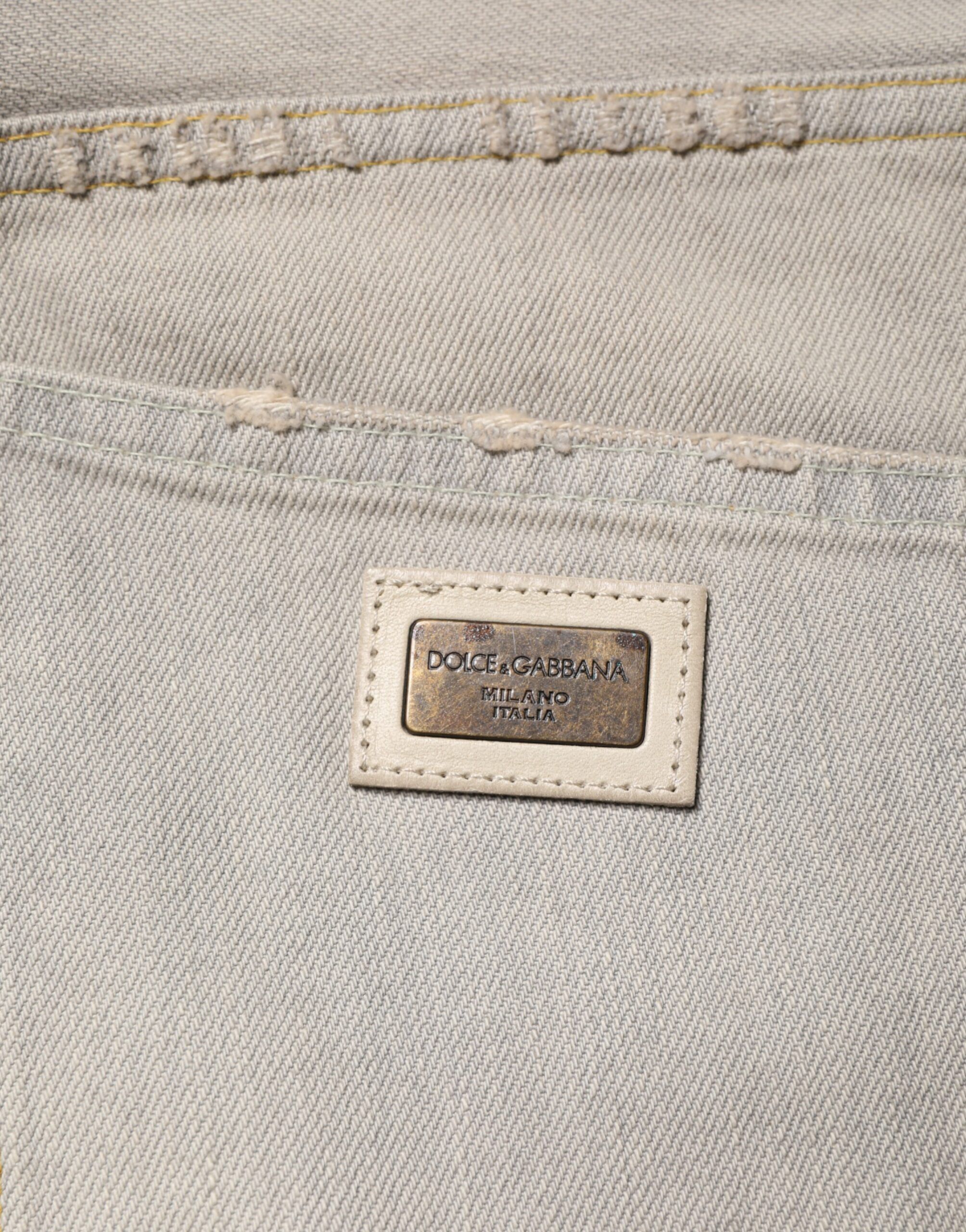 Light Cotton Straight Denim Trouser Men's Jeans - Dolce & Gabbana - Modalova