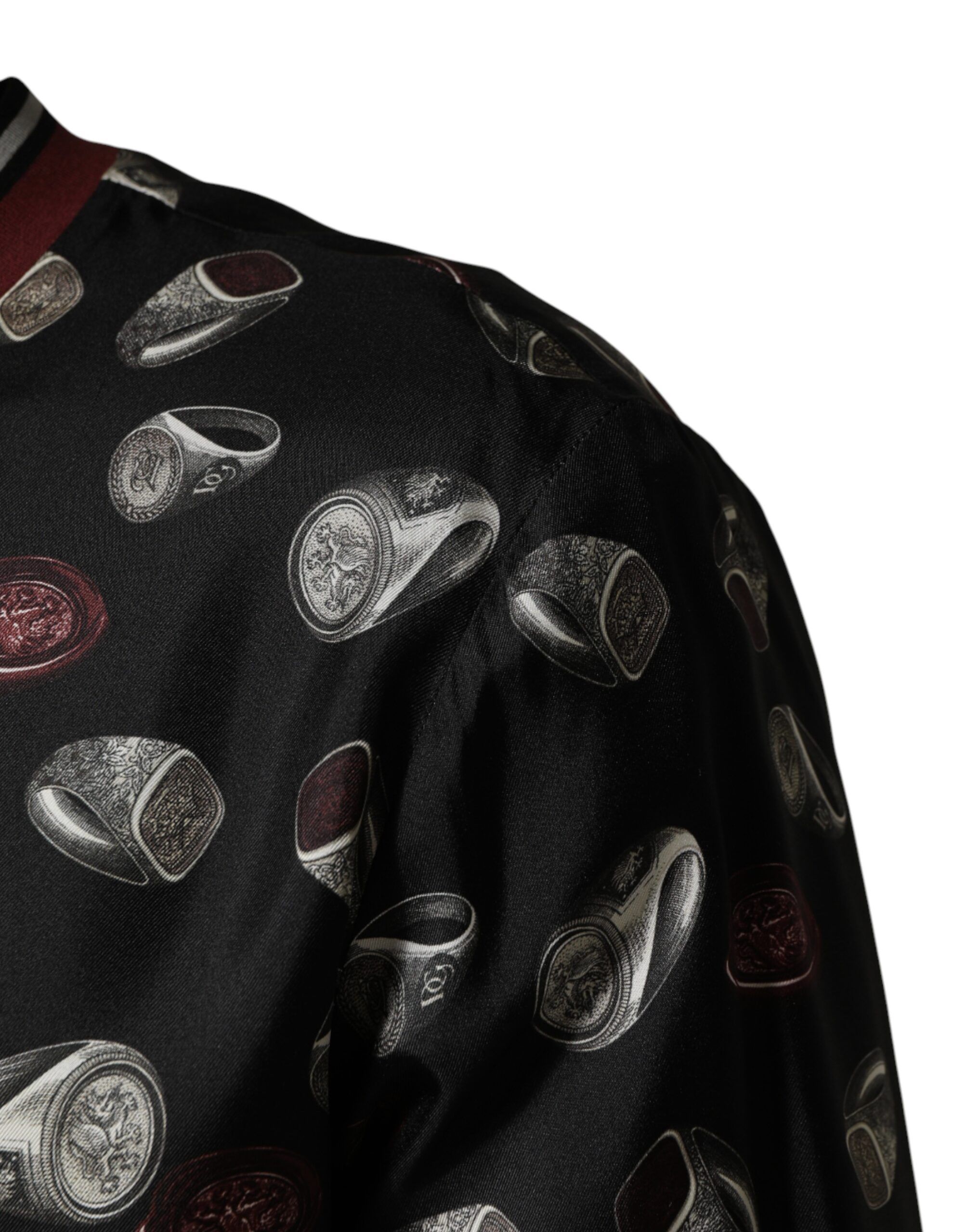 Ring Print CrewNeck Sweatshirt Men's Sweater (Pre-Owned) - Dolce & Gabbana - Modalova