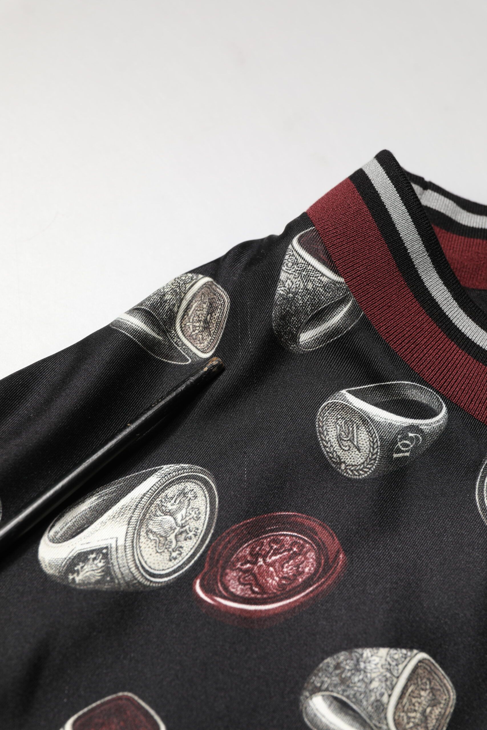 Ring Print CrewNeck Sweatshirt Men's Sweater (Pre-Owned) - Dolce & Gabbana - Modalova