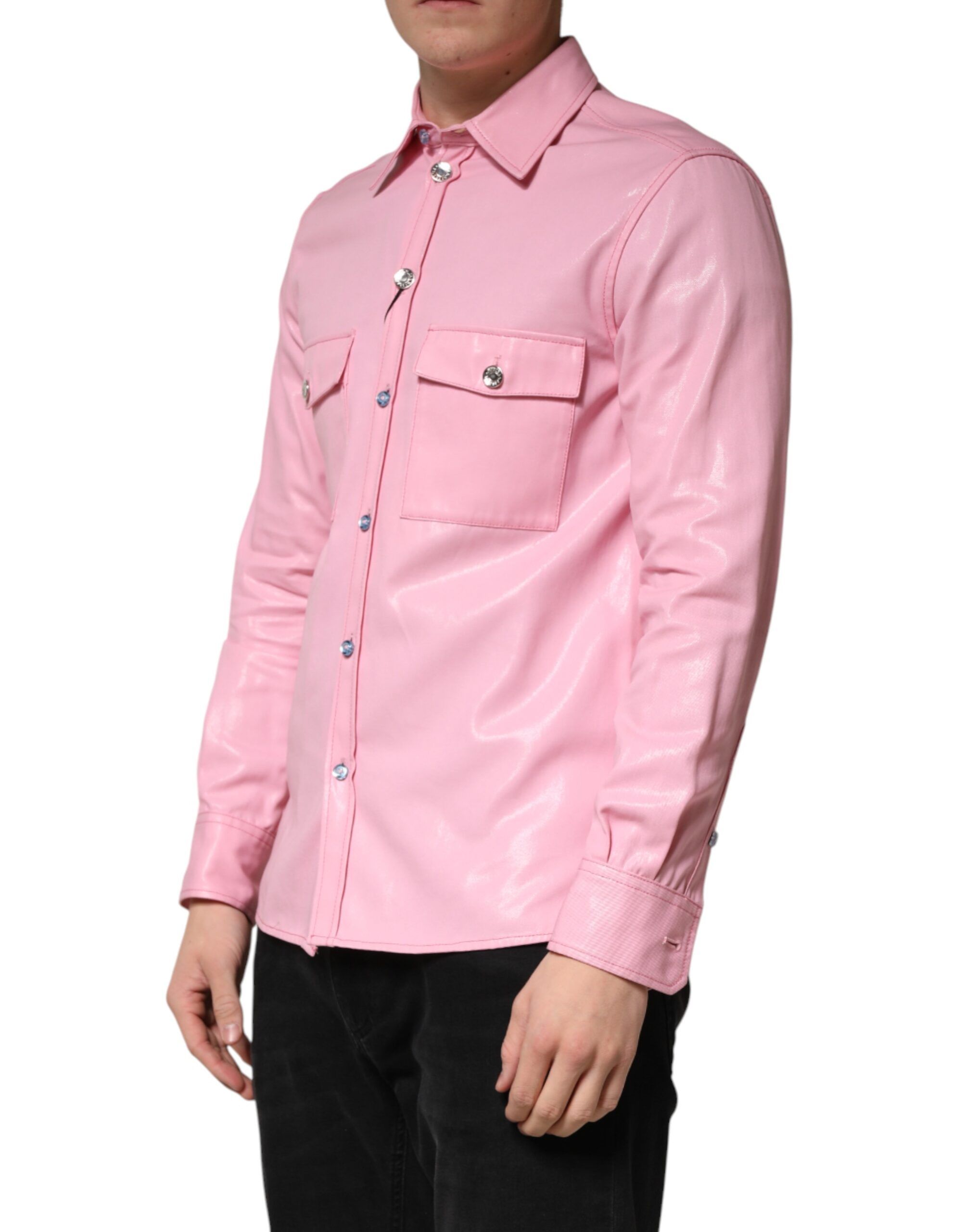 Cotton Collared Men Button Down Men's Shirt (Pre-Owned) - Dolce & Gabbana - Modalova