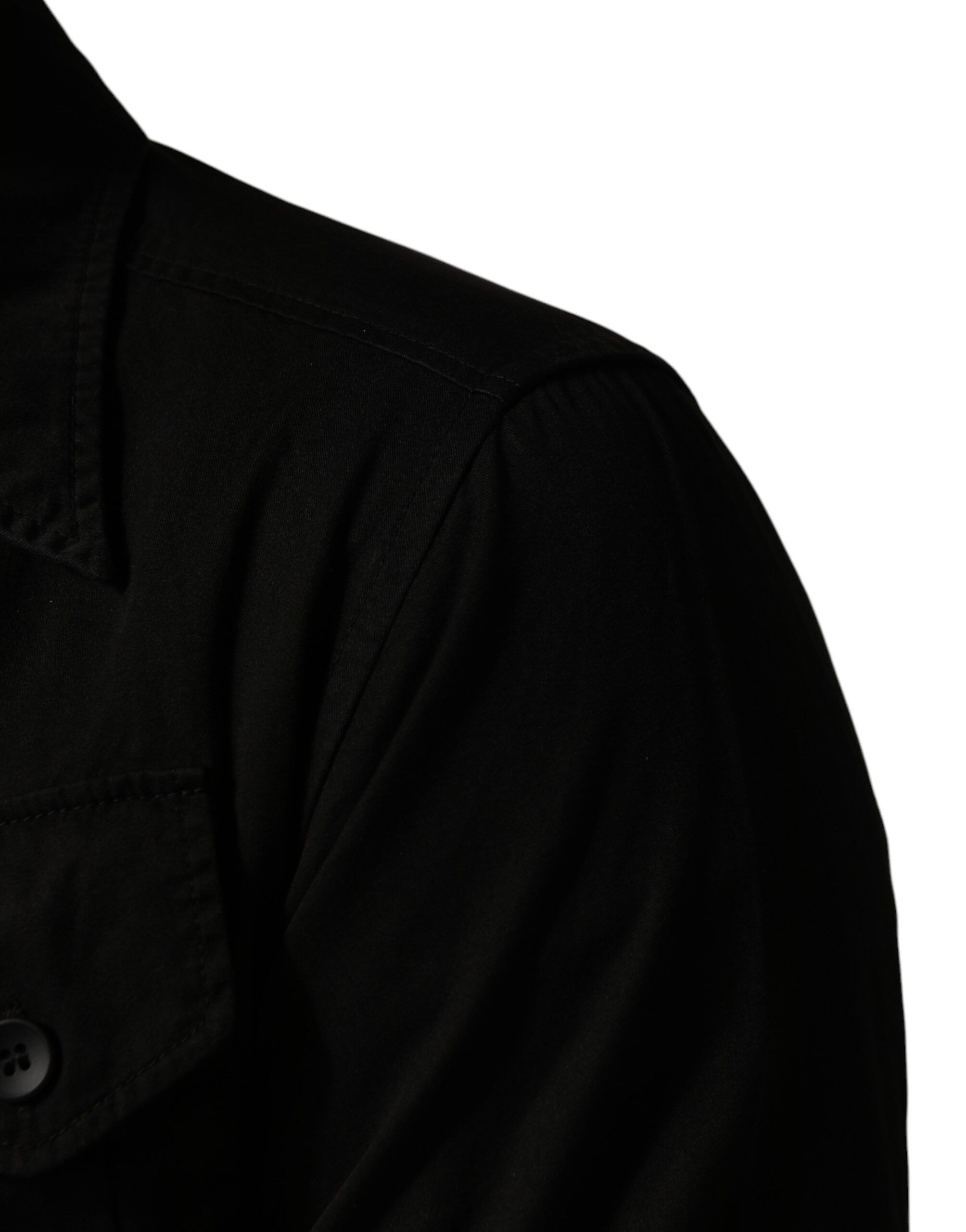 Cotton Collared Men Button Down Men's Shirt - Dolce & Gabbana - Modalova