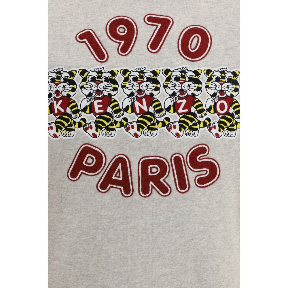Kenzo Gray Cotton Men's Sweatshirt - Kenzo - Modalova