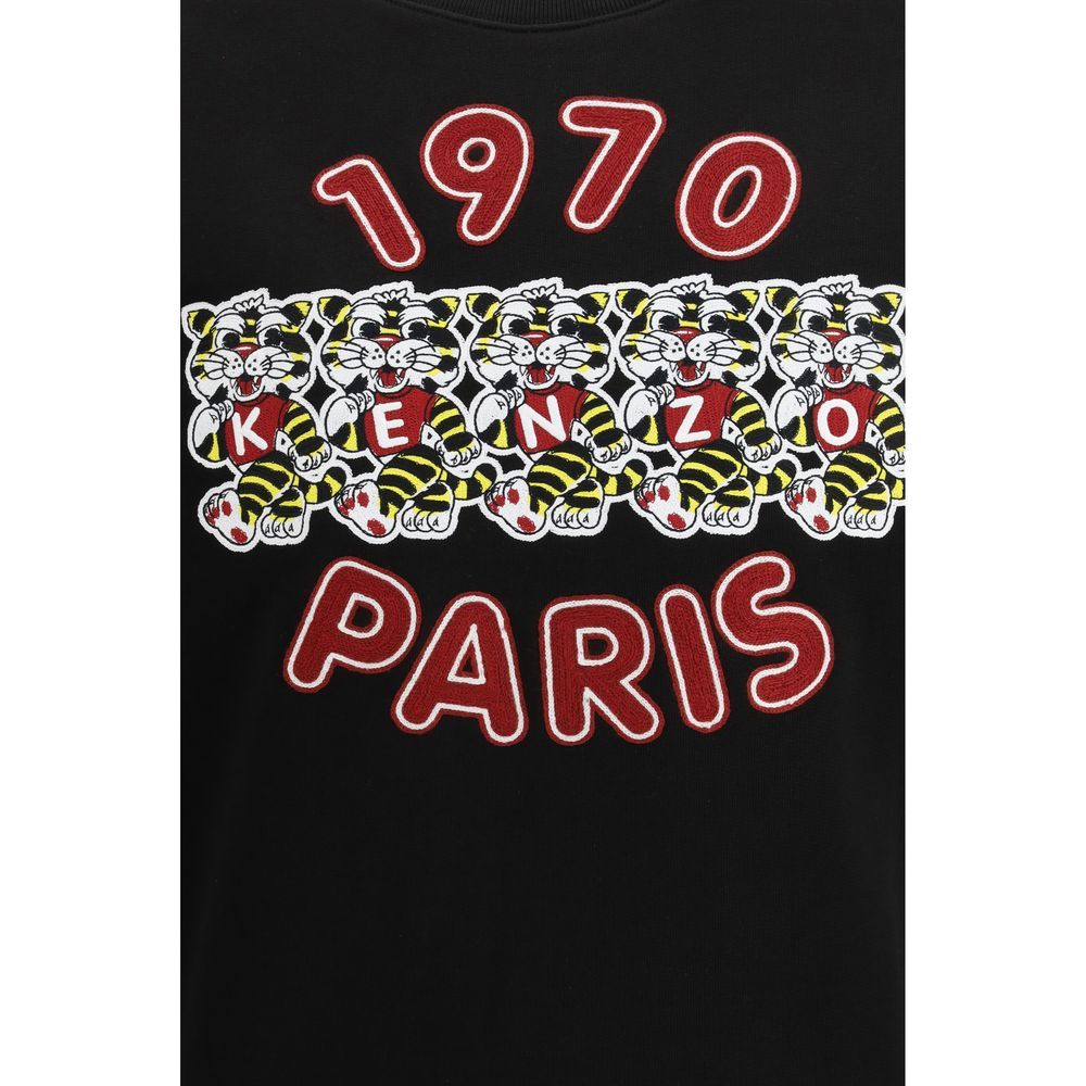 Kenzo Black Cotton Men's Sweatshirt - Kenzo - Modalova