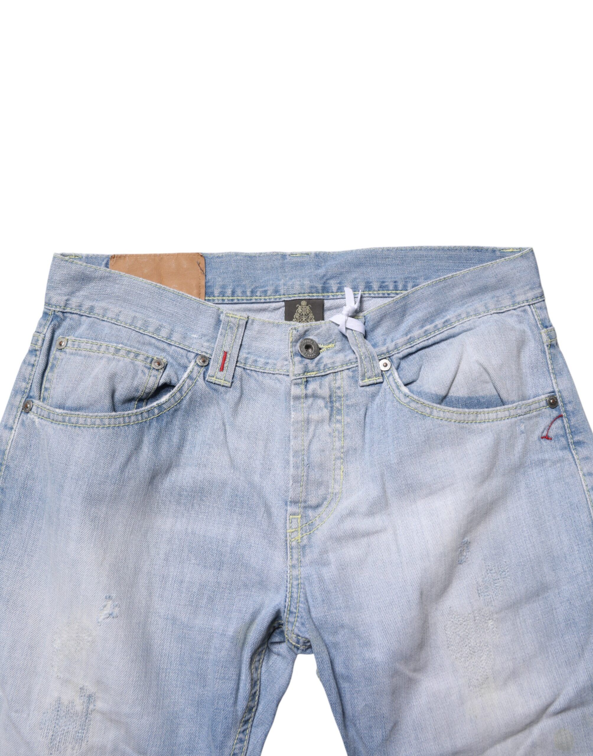 Cotton Stretch Straight Denim Trouser Women's Jeans (Pre-Owned) - Dondup - Modalova