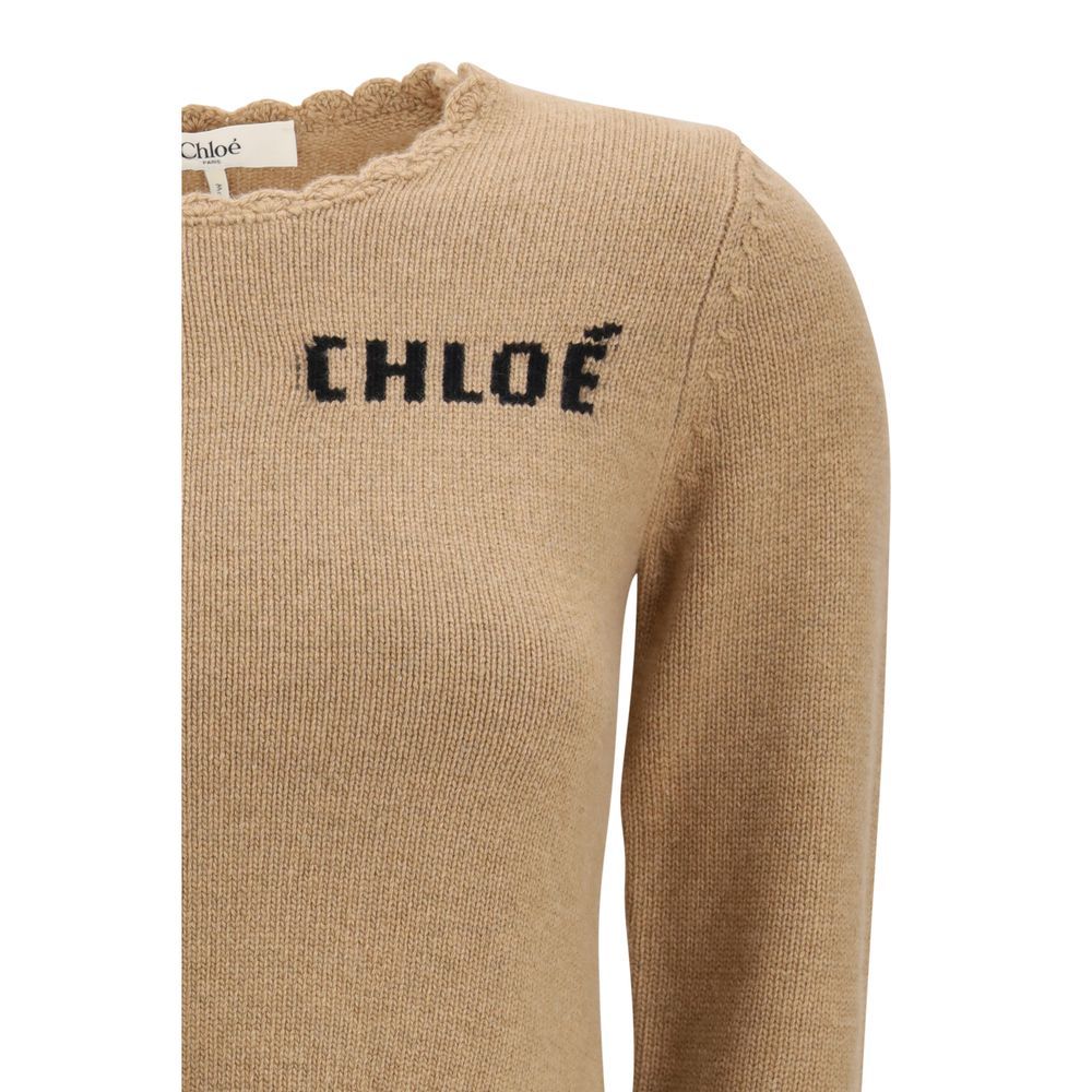 Wool Women's Sweatshirt - Chloé - Modalova