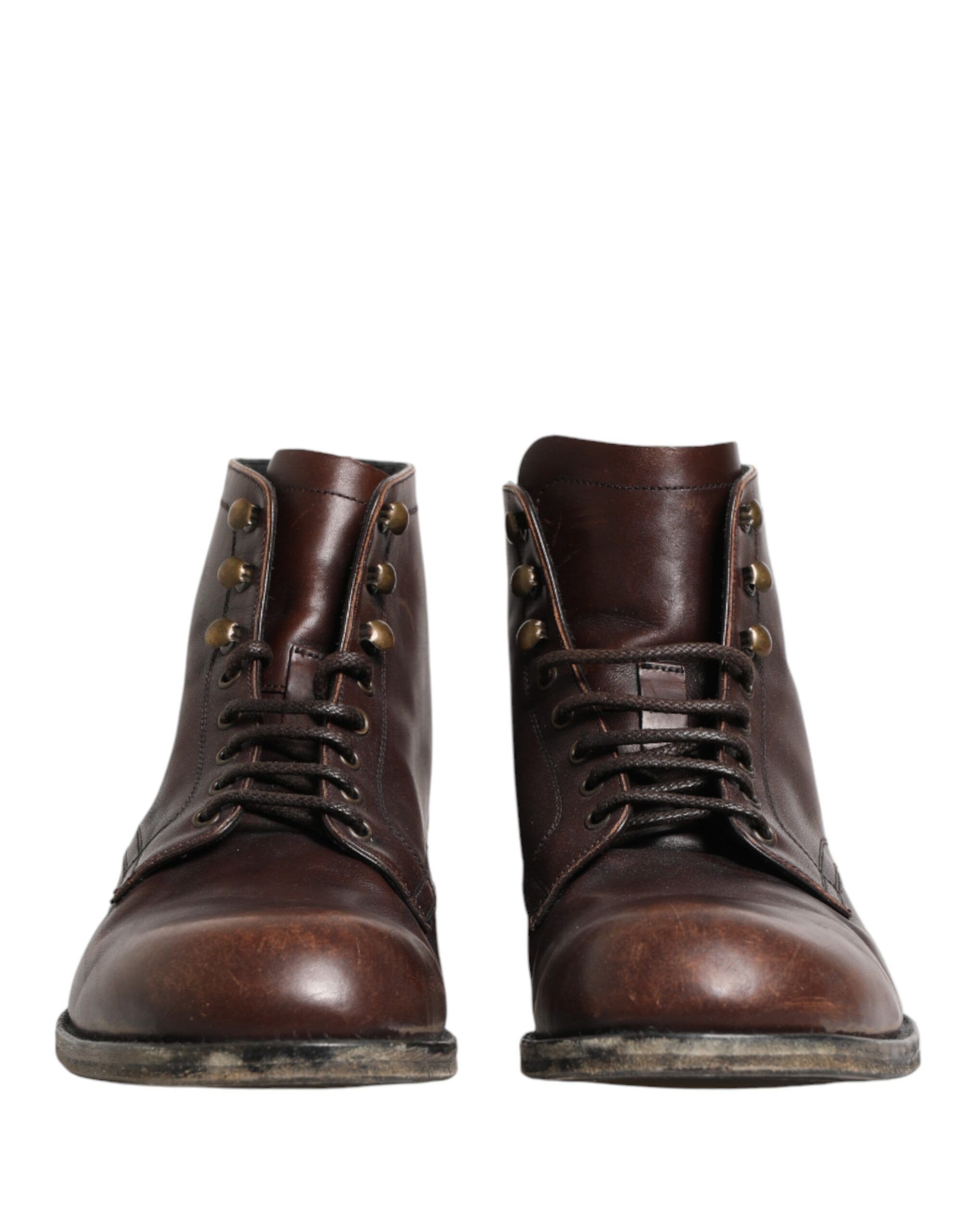 Lace Up Short Ankle Boots Men Men's Shoes - Dolce & Gabbana - Modalova