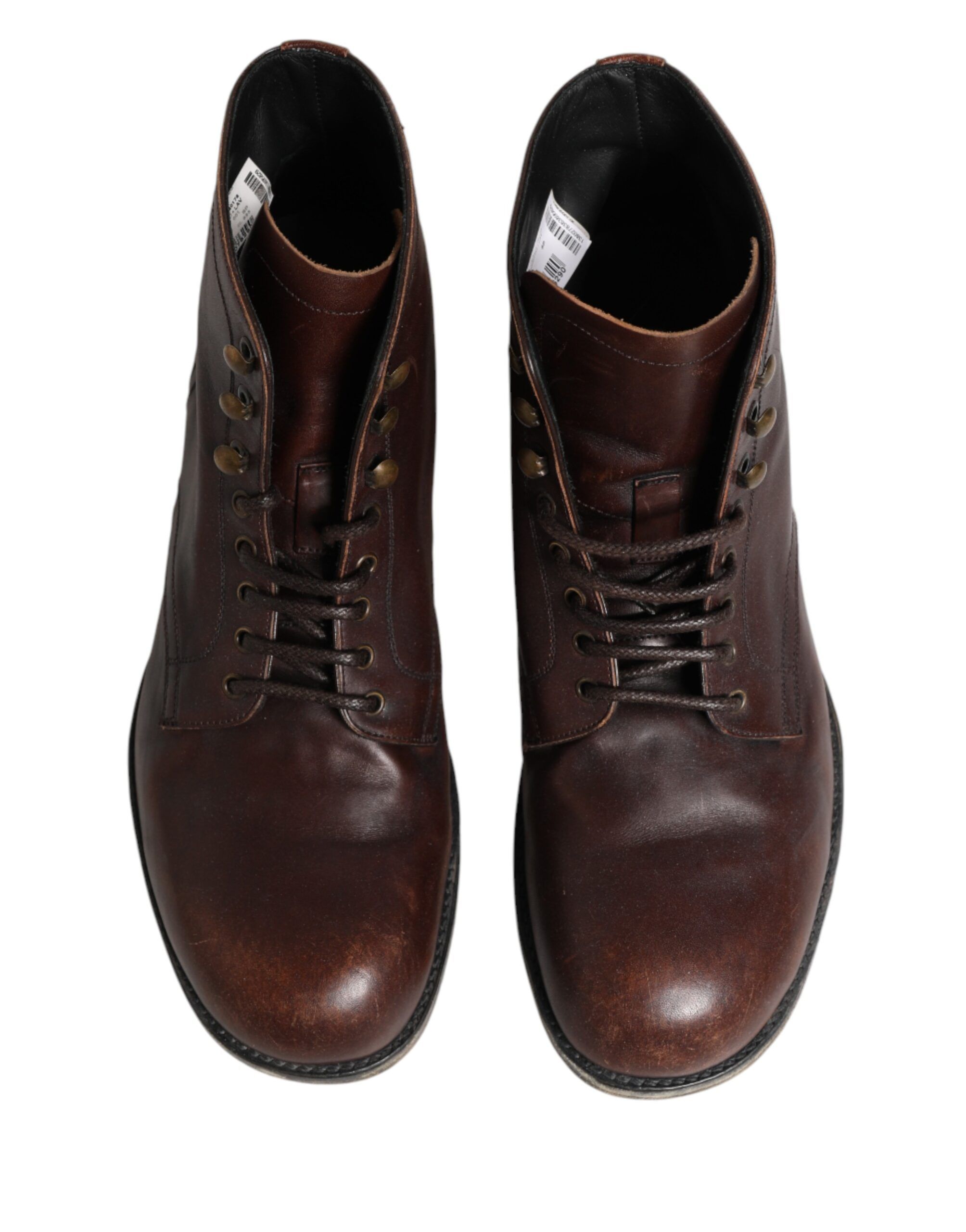 Lace Up Short Ankle Boots Men Men's Shoes - Dolce & Gabbana - Modalova
