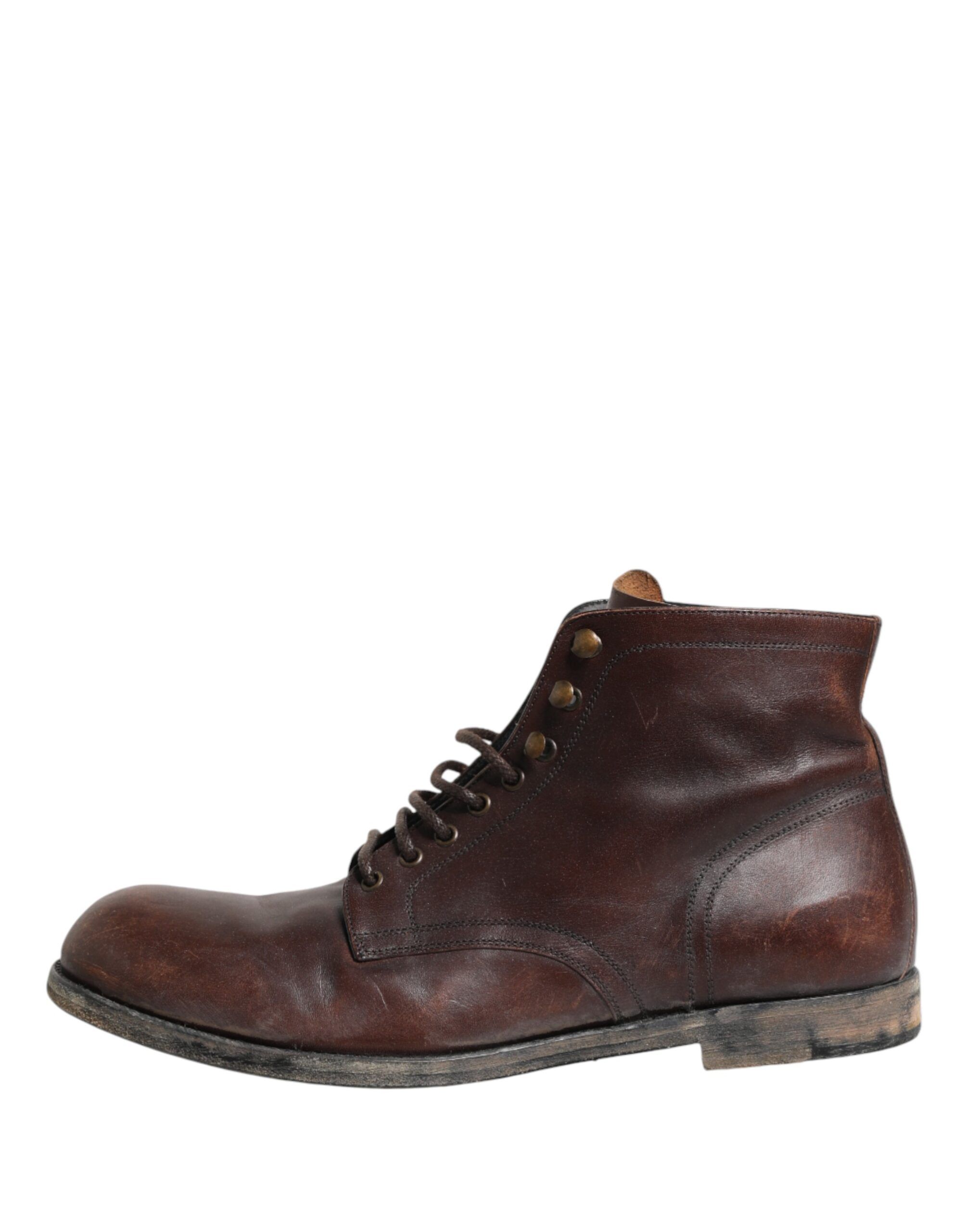 Lace Up Short Ankle Boots Men Men's Shoes - Dolce & Gabbana - Modalova