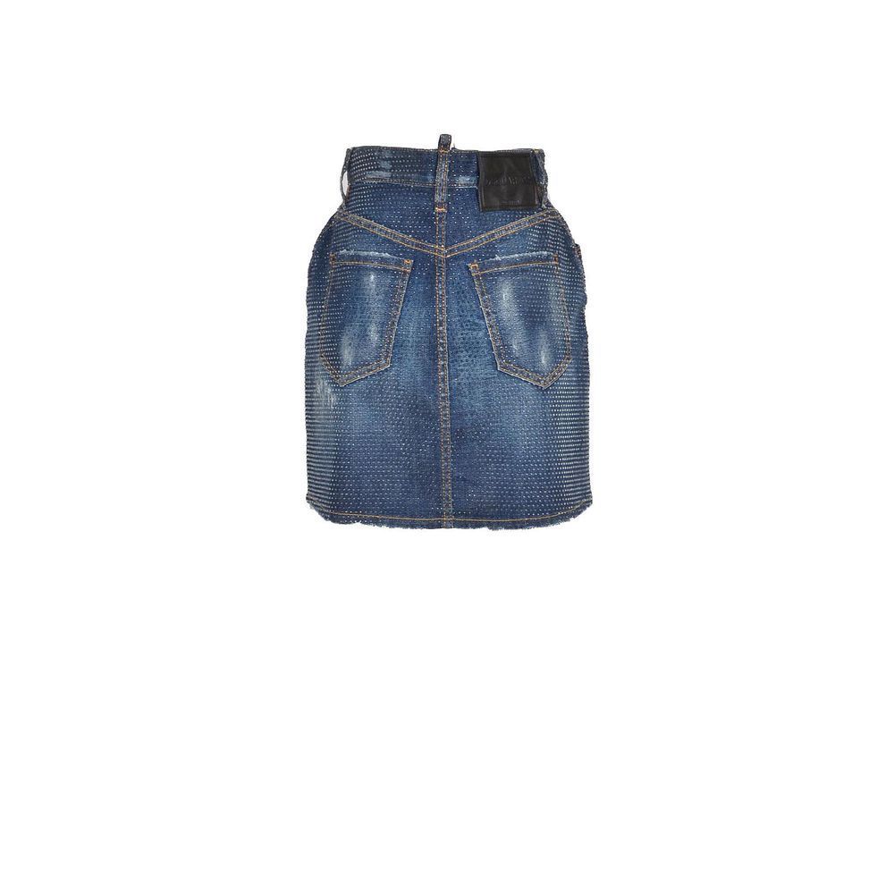 Dsquared² Blue Denim Women's Skirt - Dsquared² - Modalova
