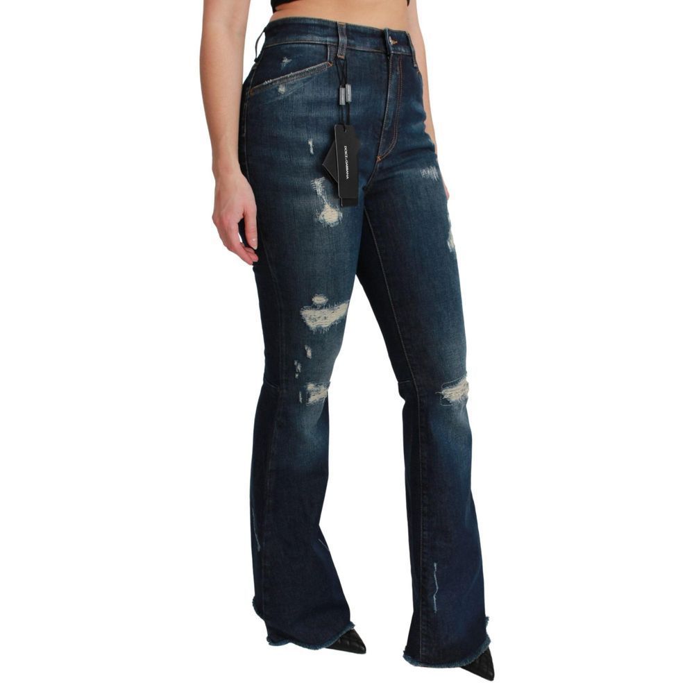 Cotton Flared Women's Jeans - Dolce & Gabbana - Modalova