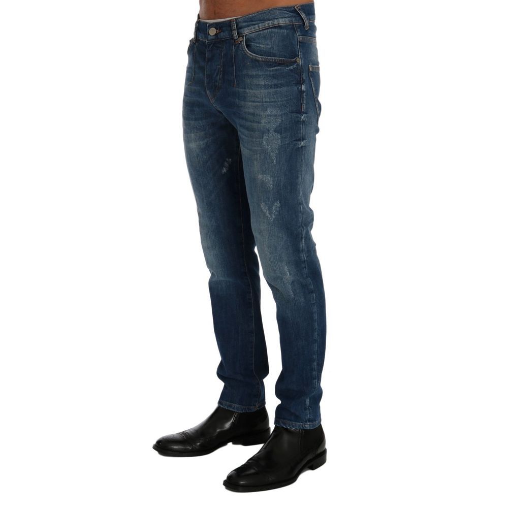 Cotton Slim Fit Men's Jeans (Pre-Owned) - Frankie Morello - Modalova
