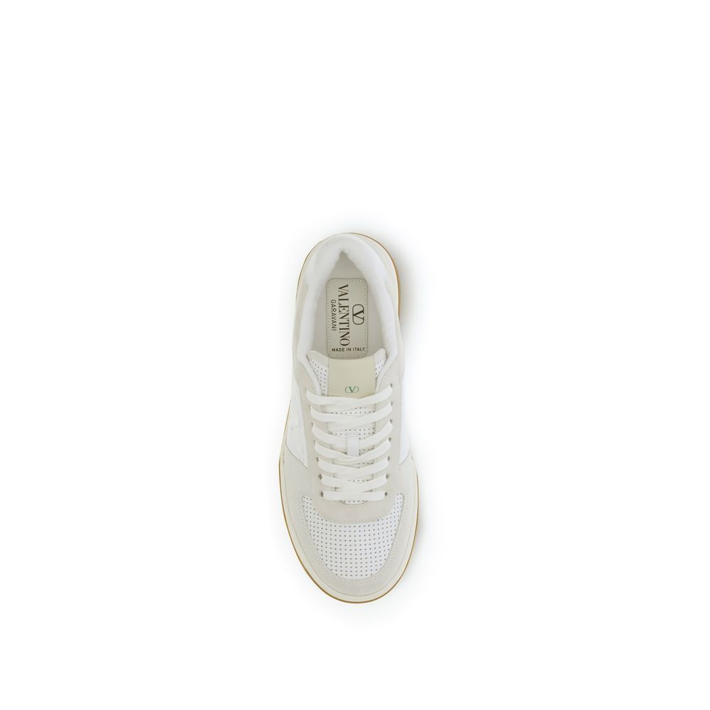 Calf Leather Bos Taurus Athletic Men's Sneakers - Valentino Garavani - Modalova