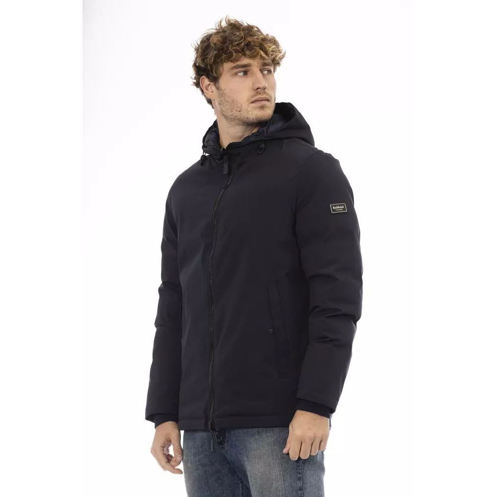 Polyester Shell Men's Jacket - Baldinini Trend - Modalova
