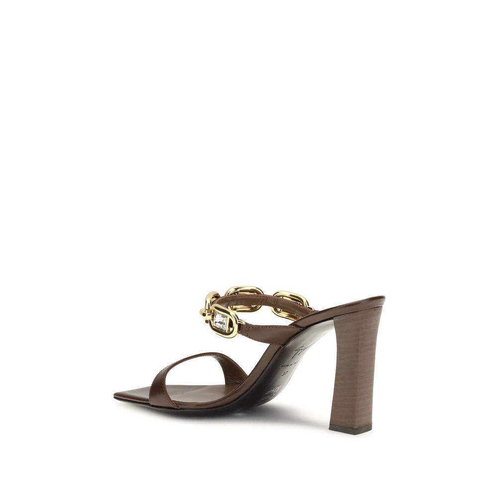 Calf Leather Bos Taurus Women's Sandals - Giuseppe Zanotti - Modalova