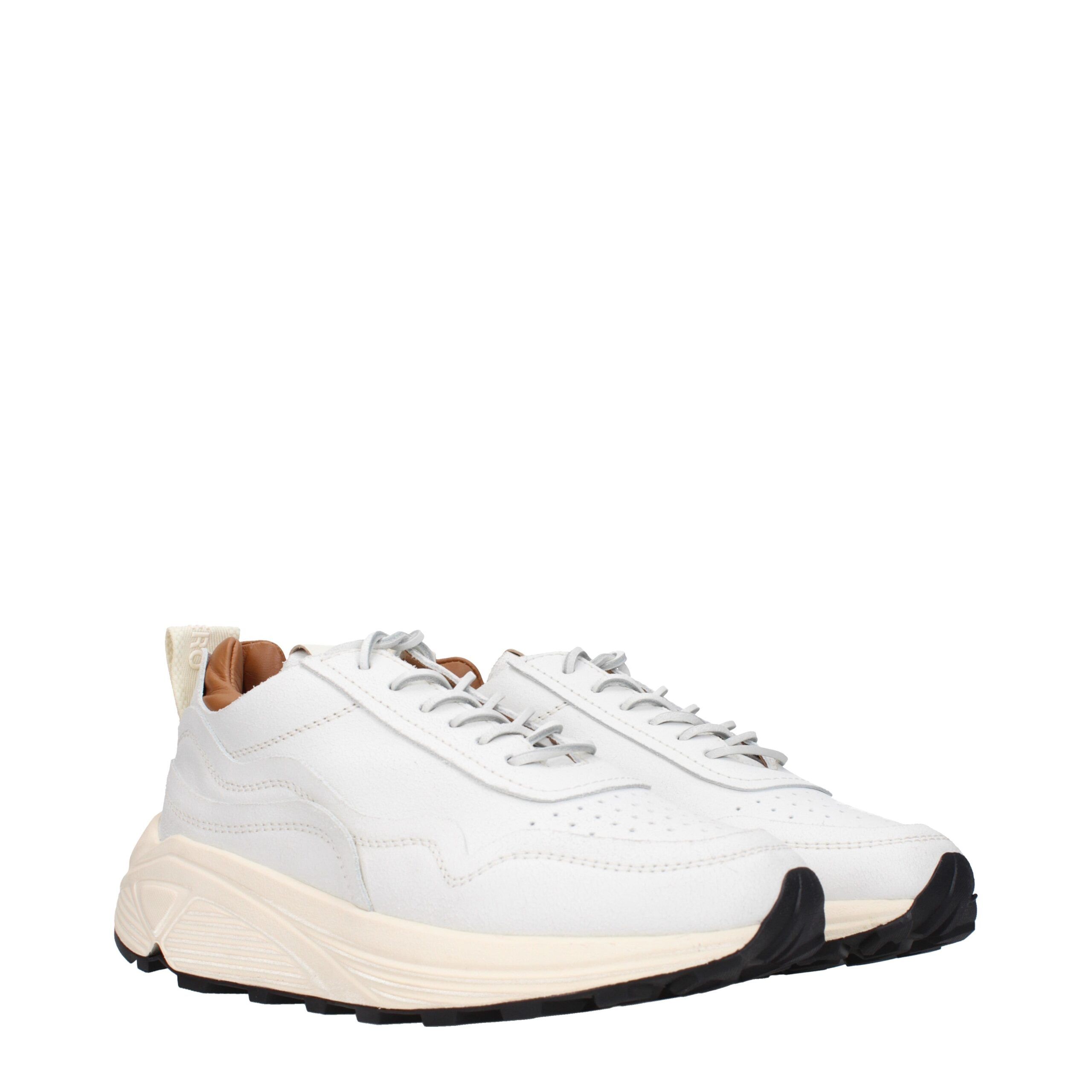 Leather Chunky Men's Sneakers - Buttero - Modalova
