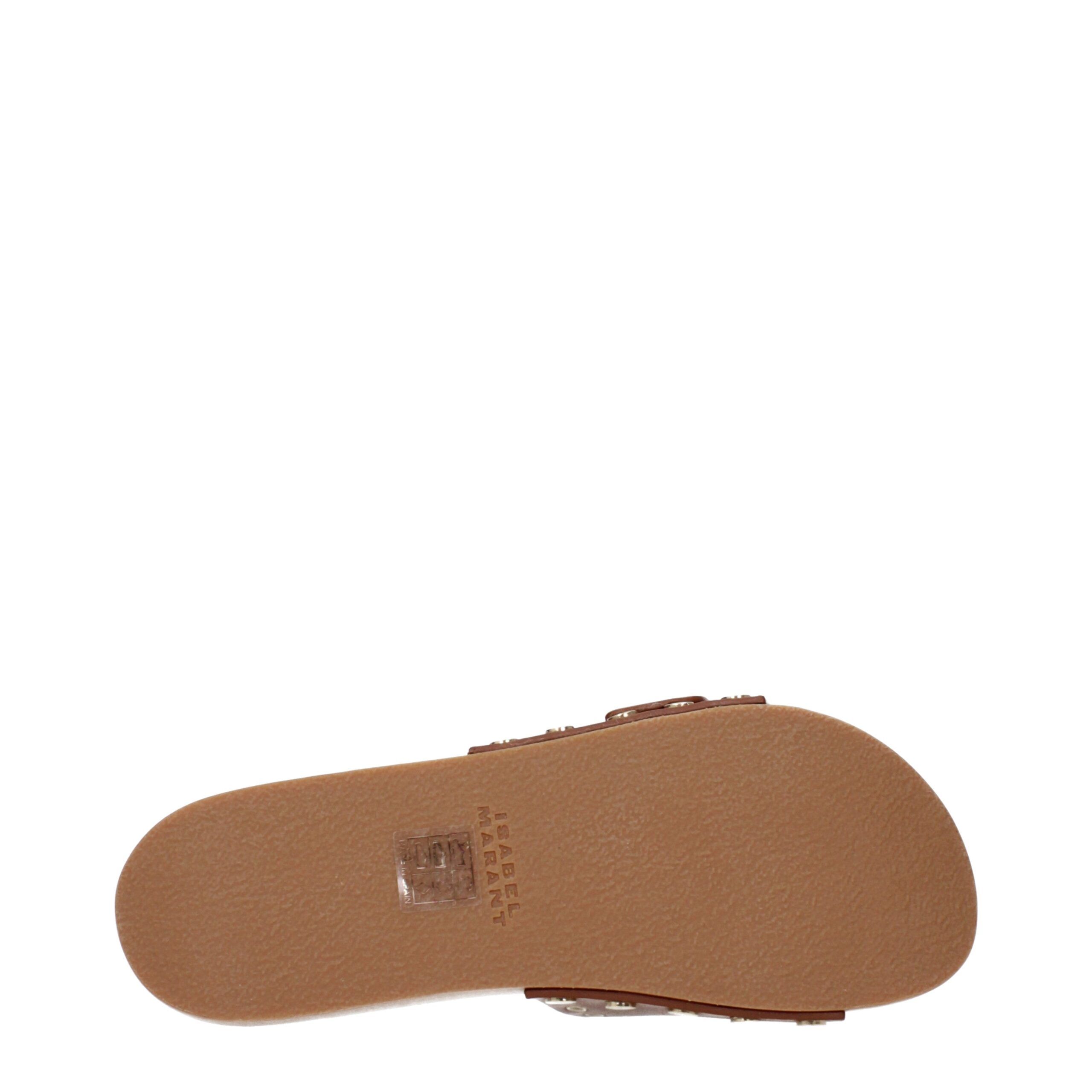 Leather Women's Slippers - Isabel Marant - Modalova