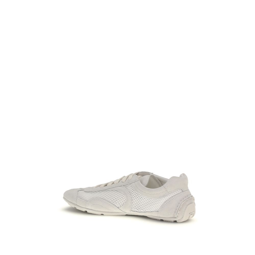 Fabric Low Top Women's Sneakers - Prada - Modalova