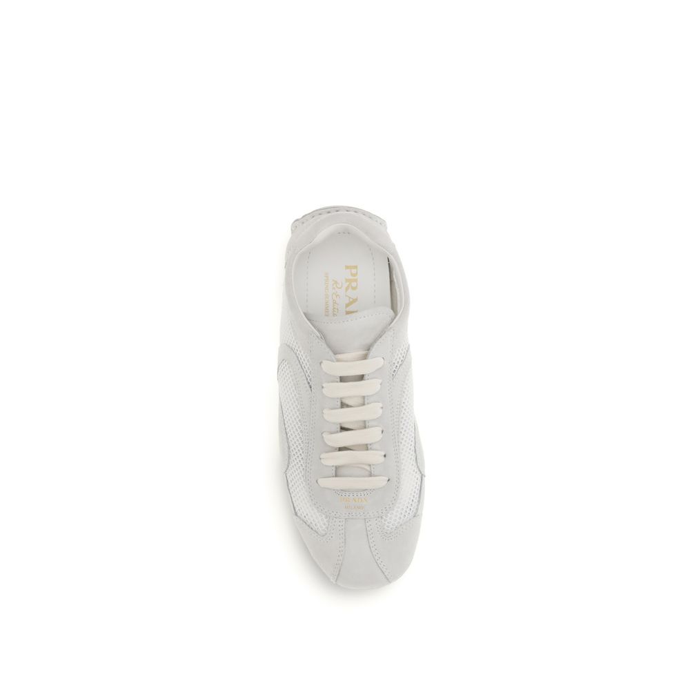 Fabric Low Top Women's Sneakers - Prada - Modalova