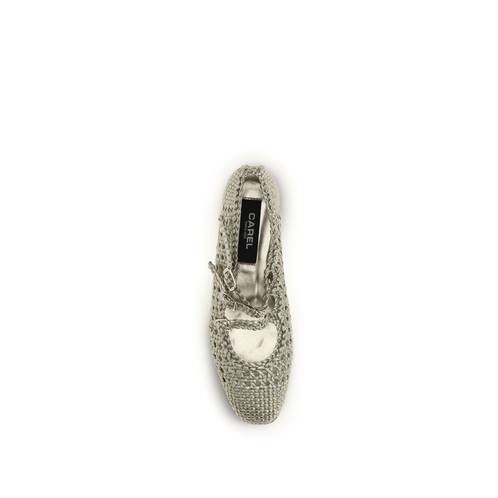 Calf Leather Bos Taurus Ballet Women's Flats - Carel Paris - Modalova