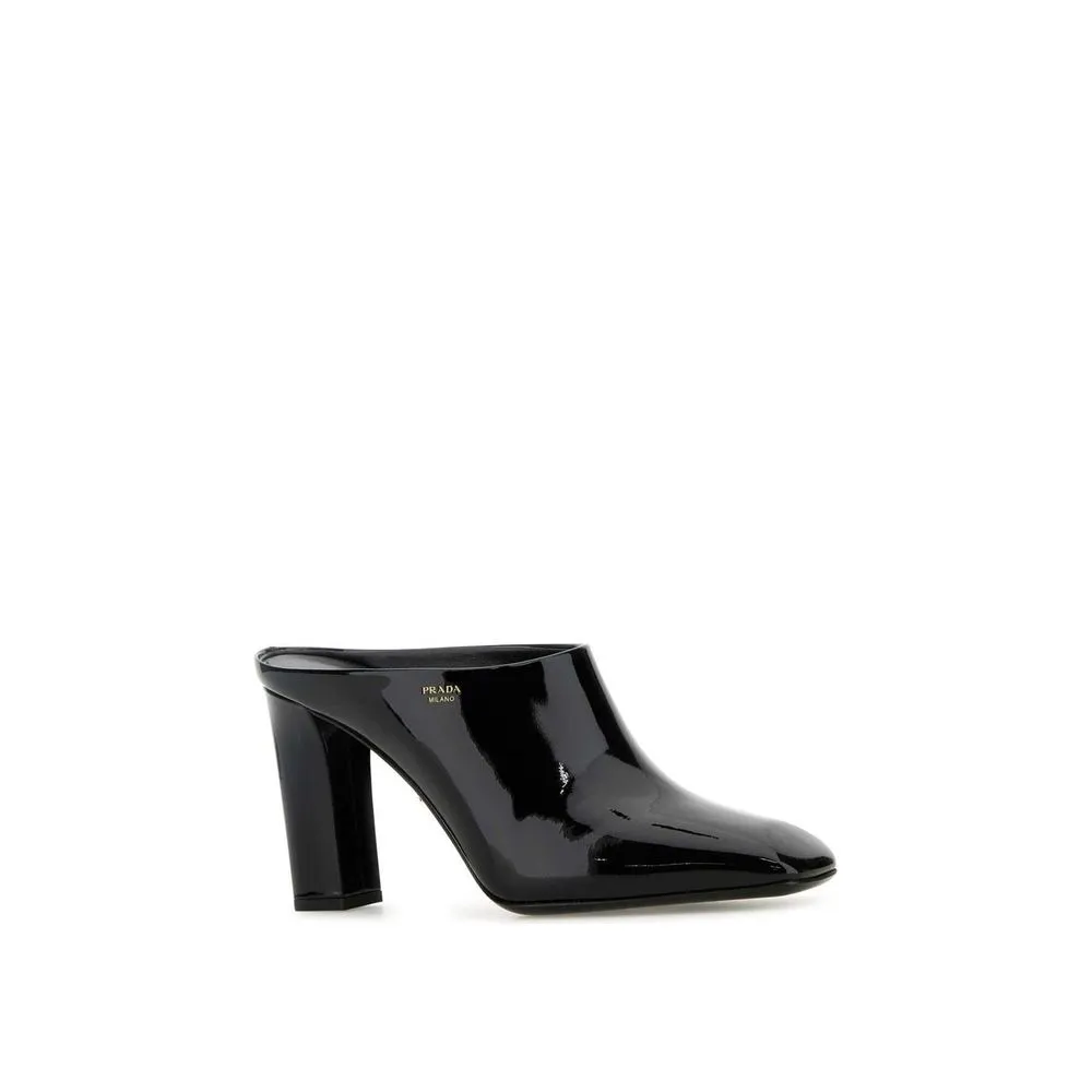 Prada Black Calfskin Women's Mules - Prada - Modalova