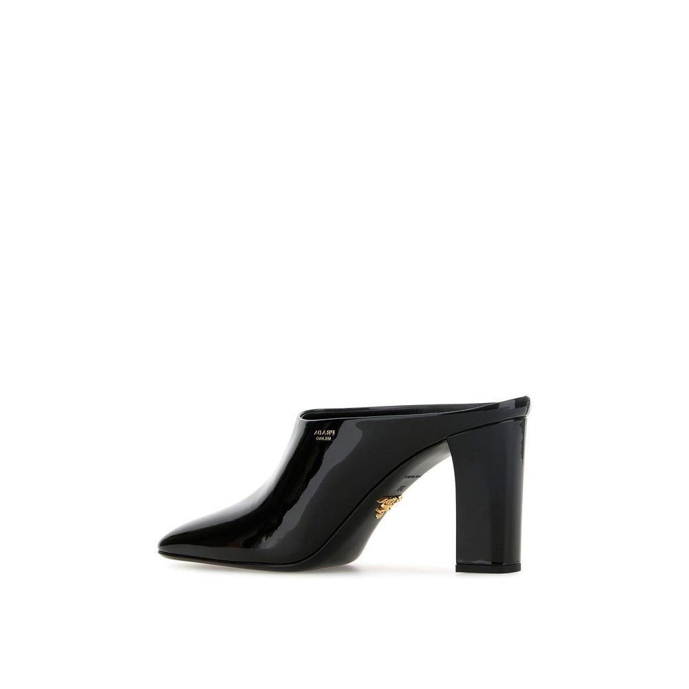 Prada Black Calfskin Women's Mules - Prada - Modalova