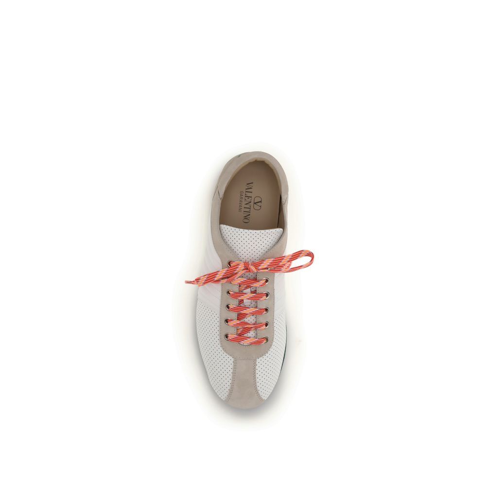 Calf Leather Bos Taurus Athletic Men's Sneakers - Valentino Garavani - Modalova