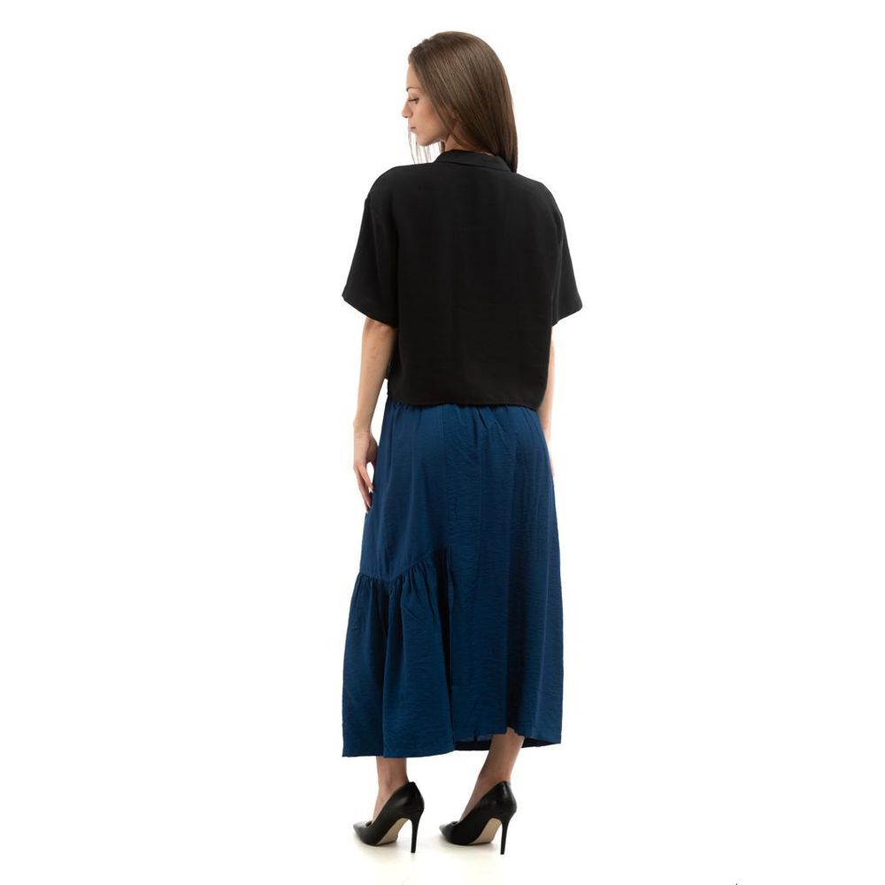 Viscose Long Women's Skirt - Patrizia Pepe - Modalova
