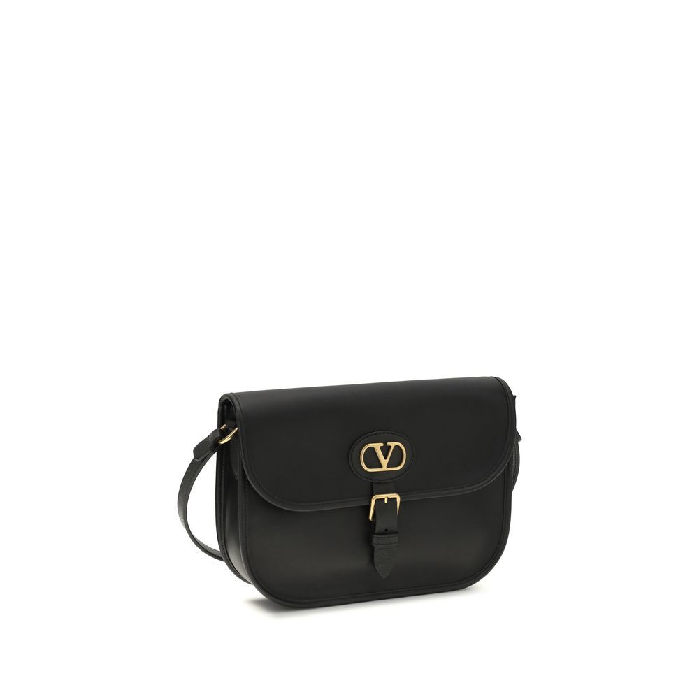 Calf Leather Bos Taurus Shoulder Men's Bag - Valentino Garavani - Modalova