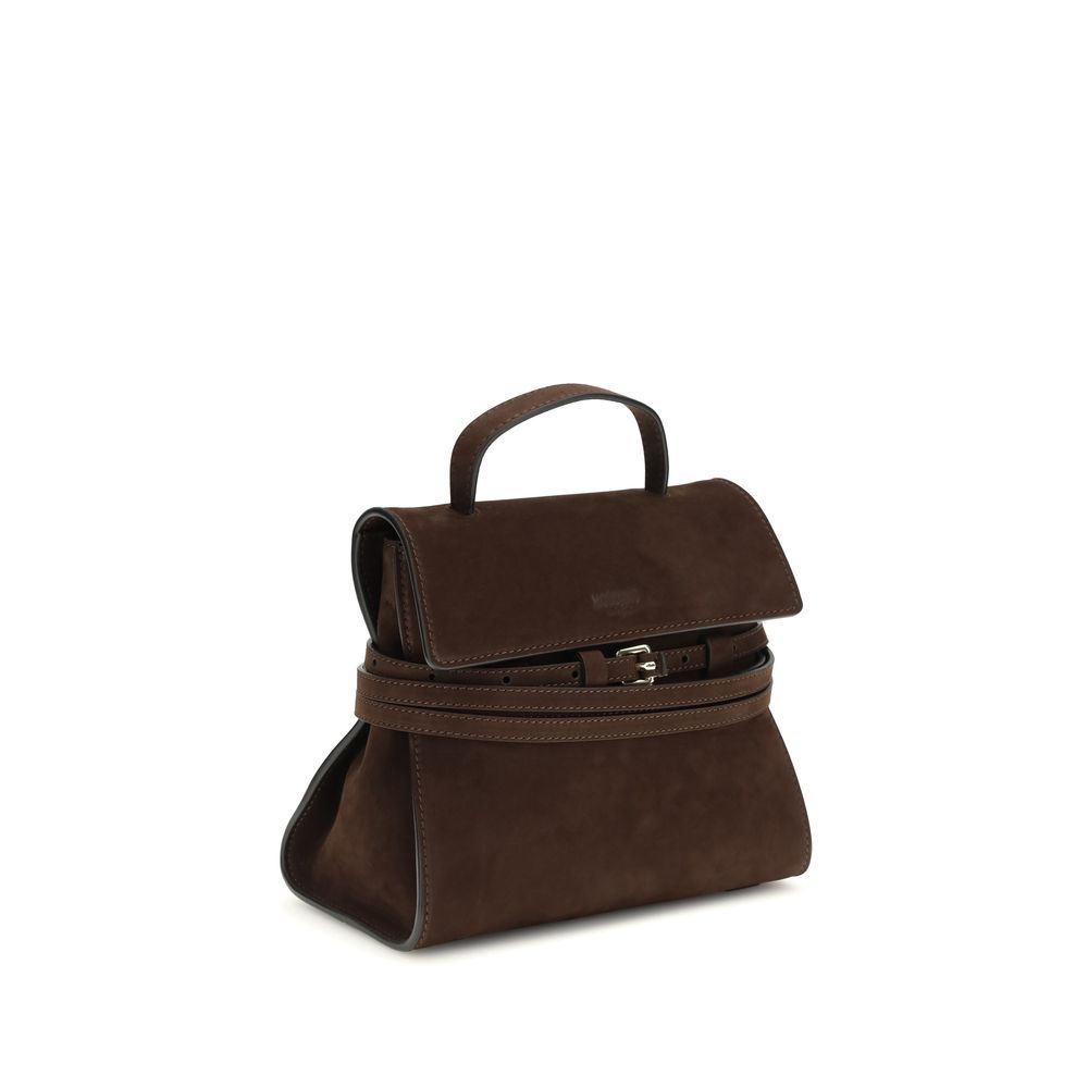 Calf Leather Bos Taurus Women's Handbag - Moschino - Modalova