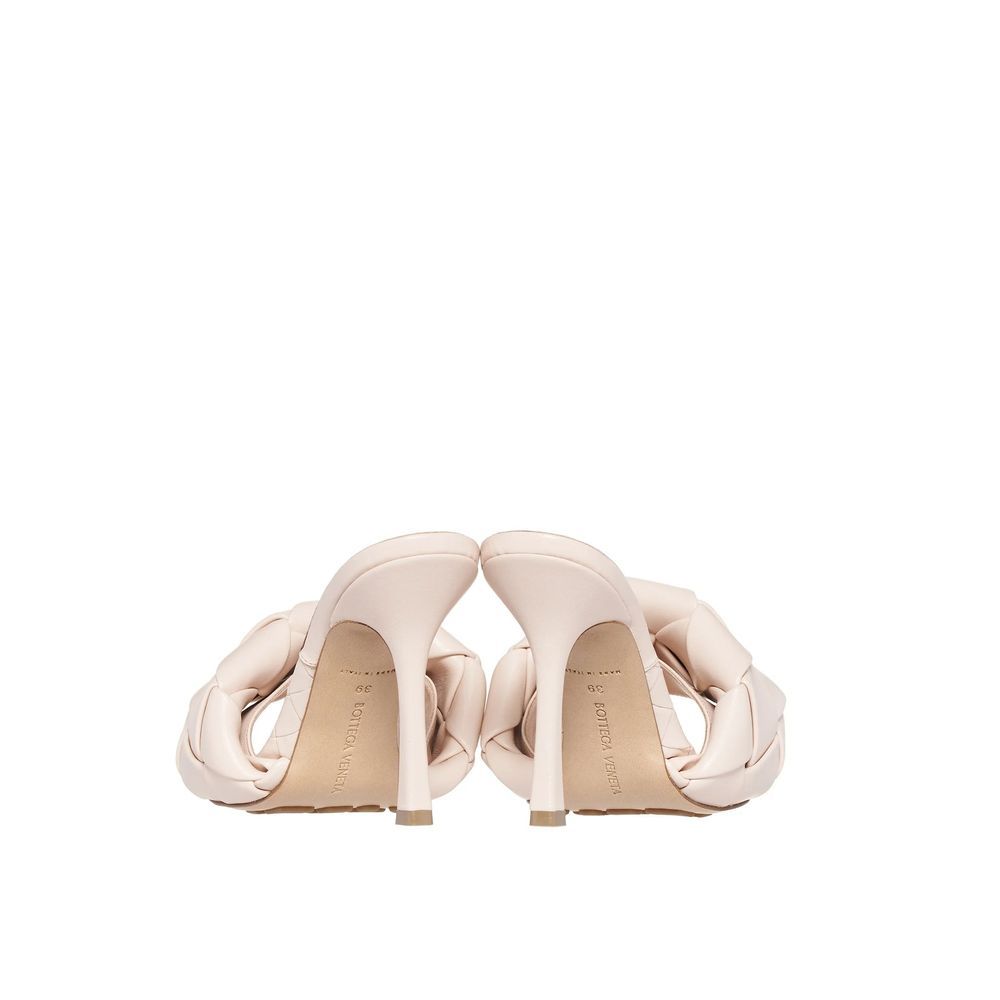 Leather Women's Mules - Bottega Veneta - Modalova