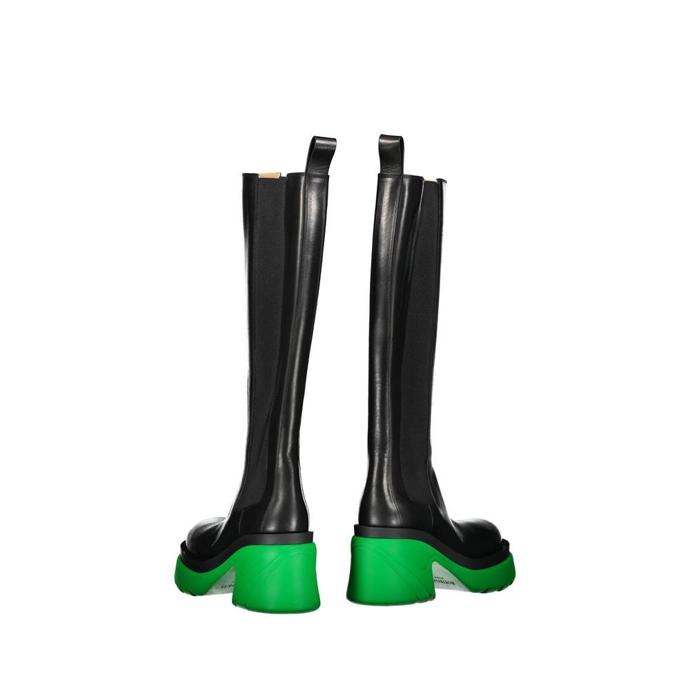 Leather Women's Boots - Bottega Veneta - Modalova