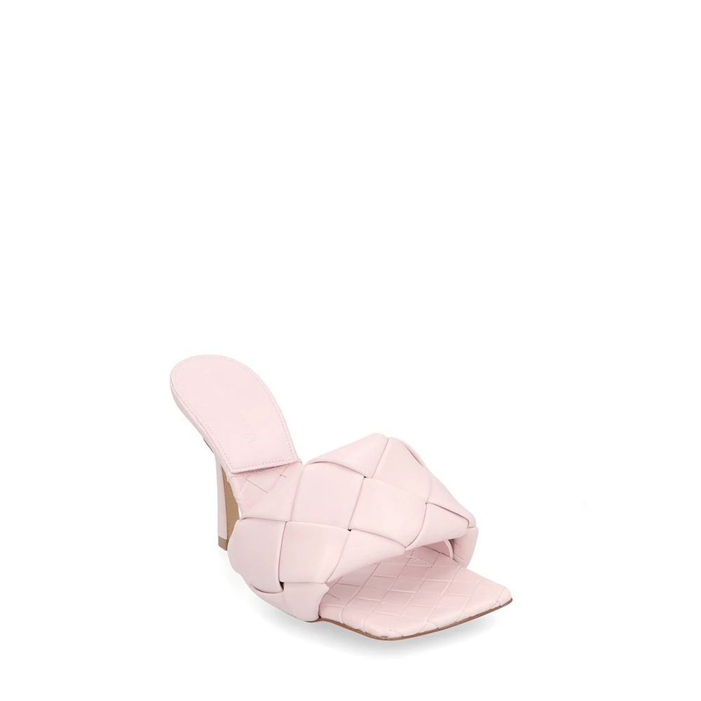 Leather Women's Mules - Bottega Veneta - Modalova