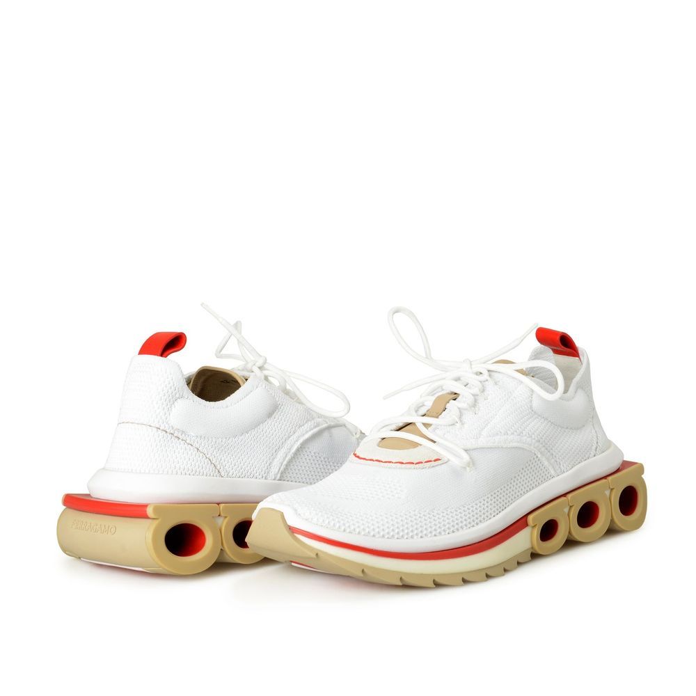 Fabric Athletic Men's Sneakers - Salvatore Ferragamo - Modalova
