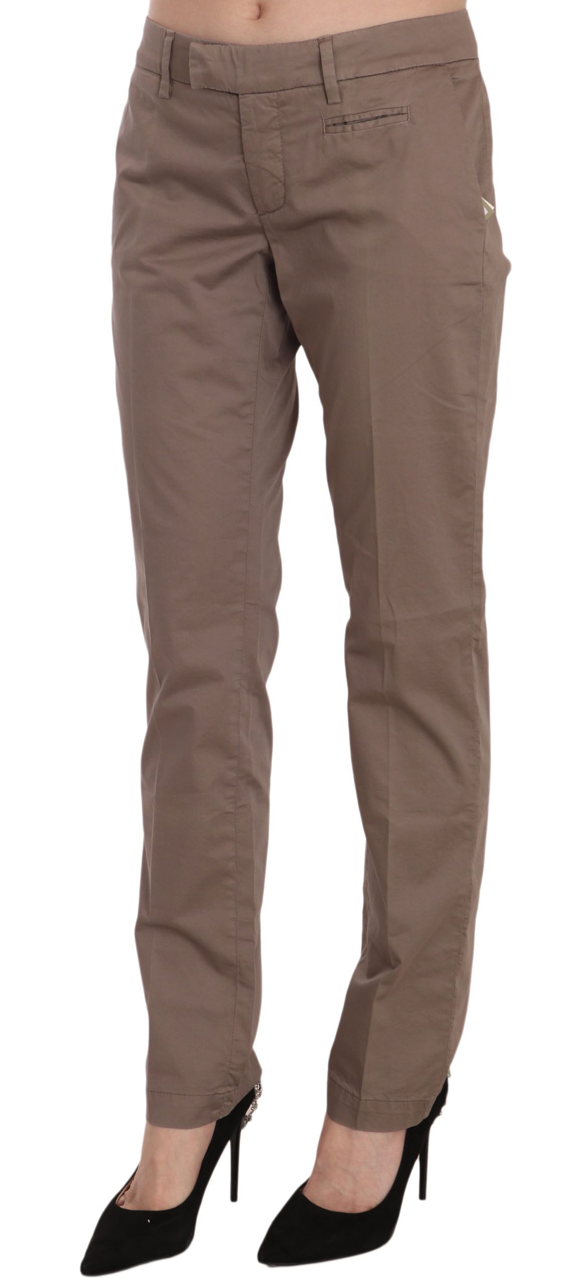 Low Waist Straight Cut Trouser Women's Pant - Dondup - Modalova